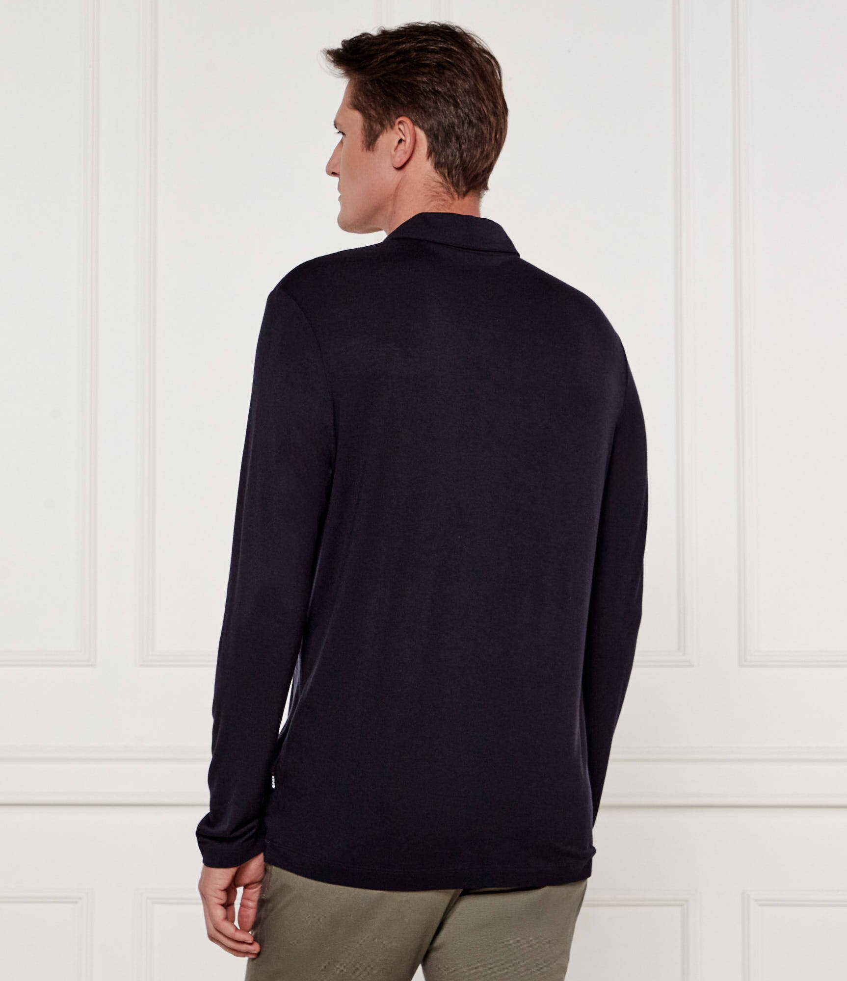 BOSS Black Polo H-Person 20 | Regular Fit cu adaos de lână