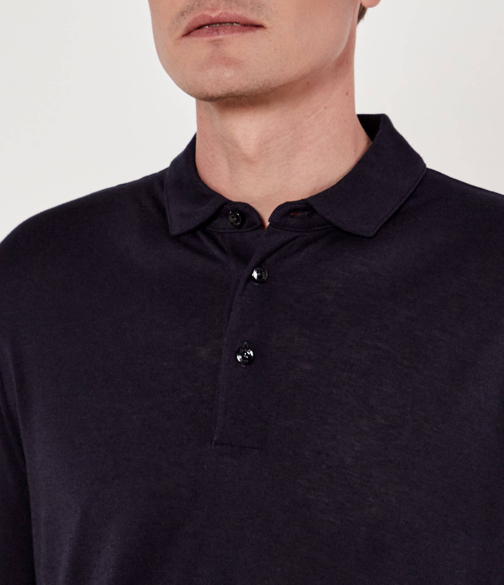 BOSS Black Polo H-Person 20 | Regular Fit cu adaos de lână