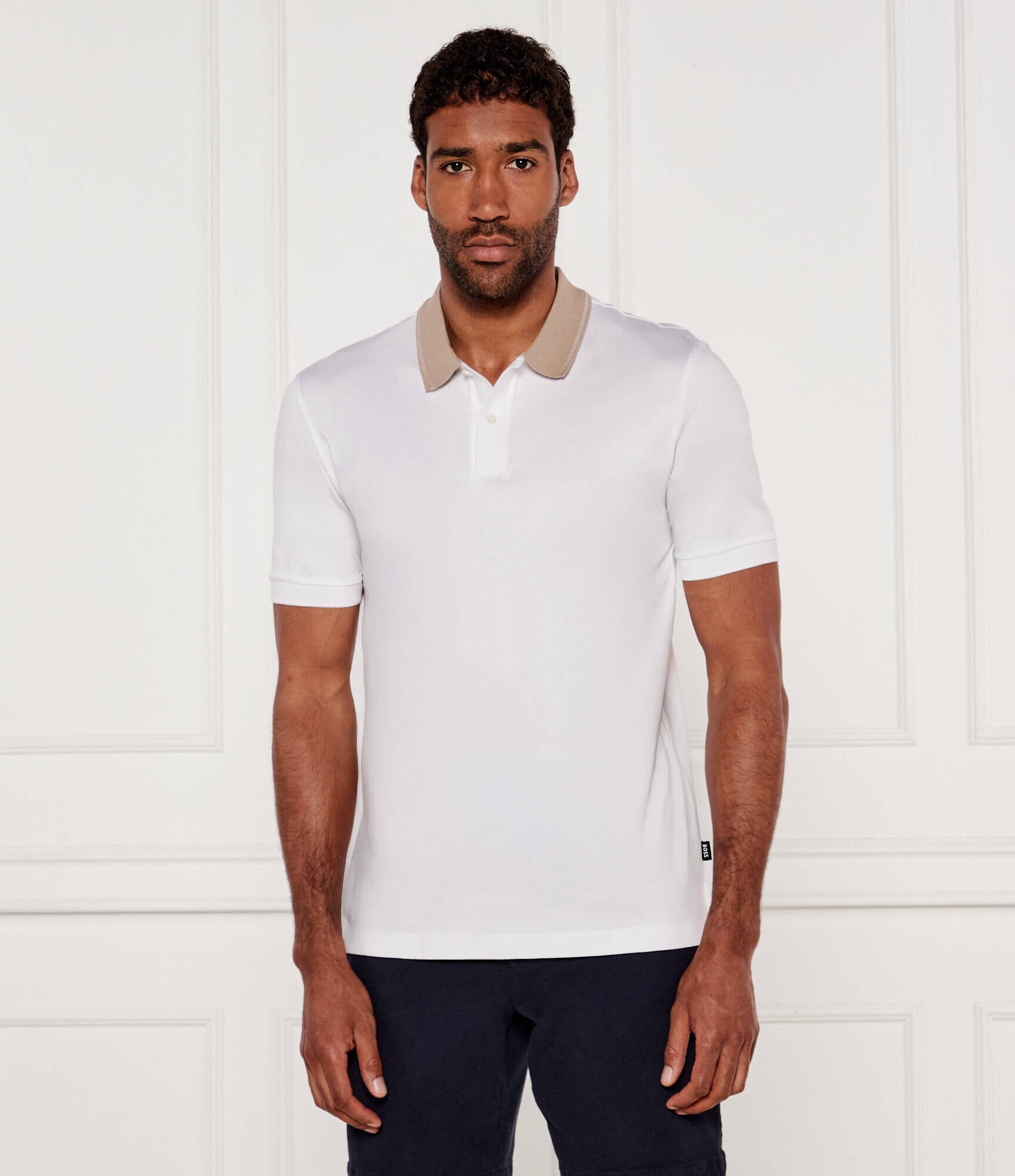 BOSS Black Polo H-Phillipson | Slim Fit | mercerizat