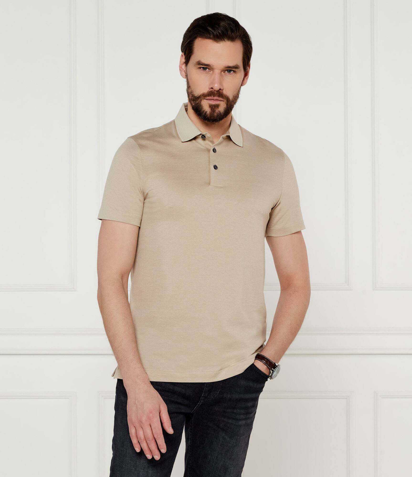 BOSS Black Polo H-Pitton 145 | Slim Fit | mercerizat