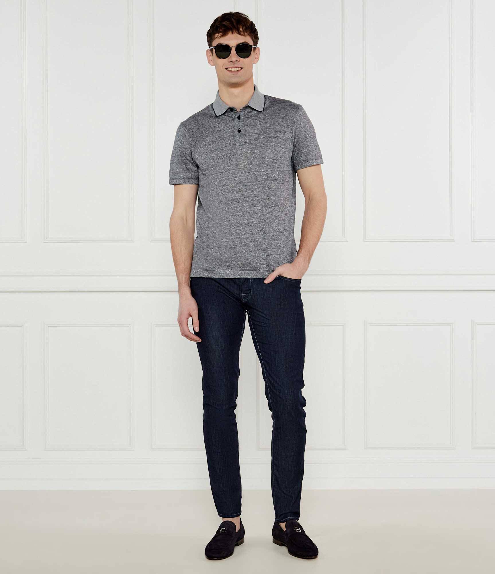 BOSS Black Polo H-Press 28 | Regular Fit | cu adaos de in