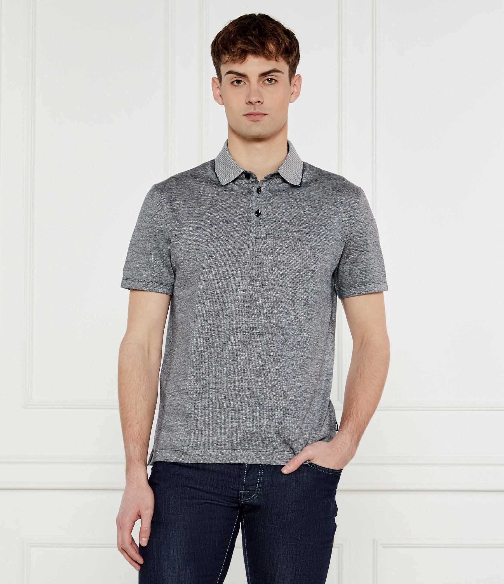 BOSS Black Polo H-Press 28 | Regular Fit | cu adaos de in