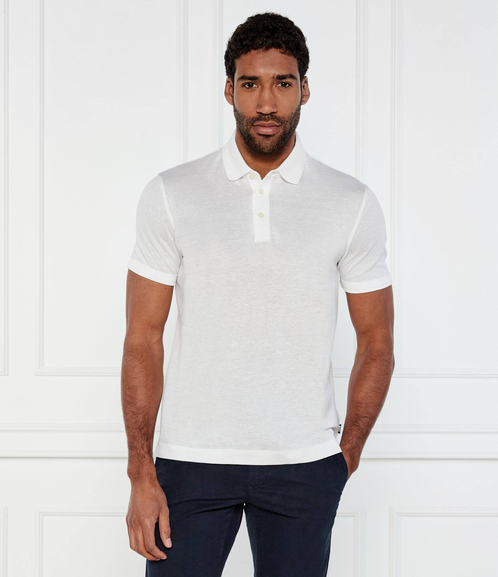 BOSS Black Polo H-Press 28 | Regular Fit | cu adaos de in