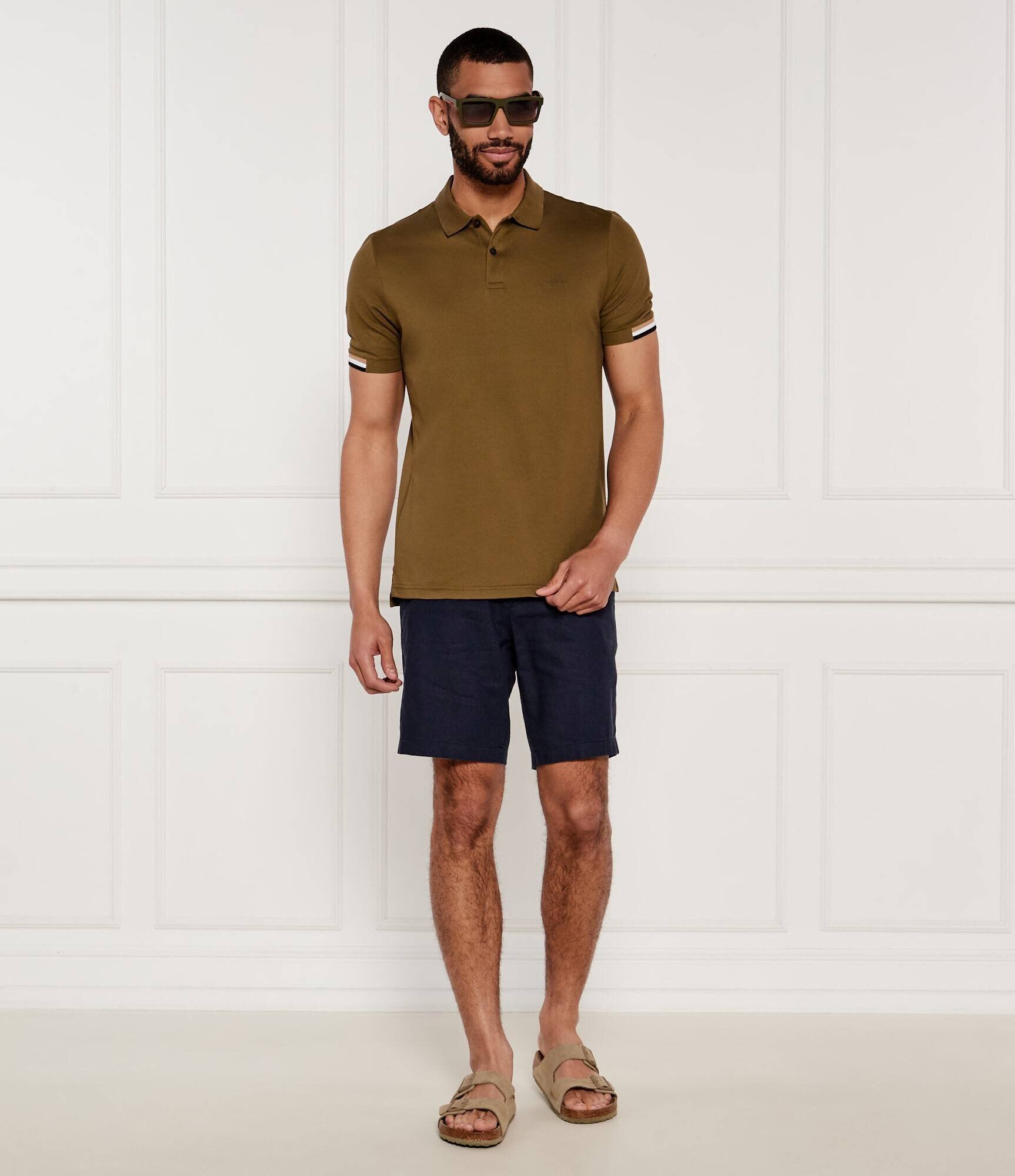 BOSS Black Polo Parlay 147 | Regular Fit | mercerizat