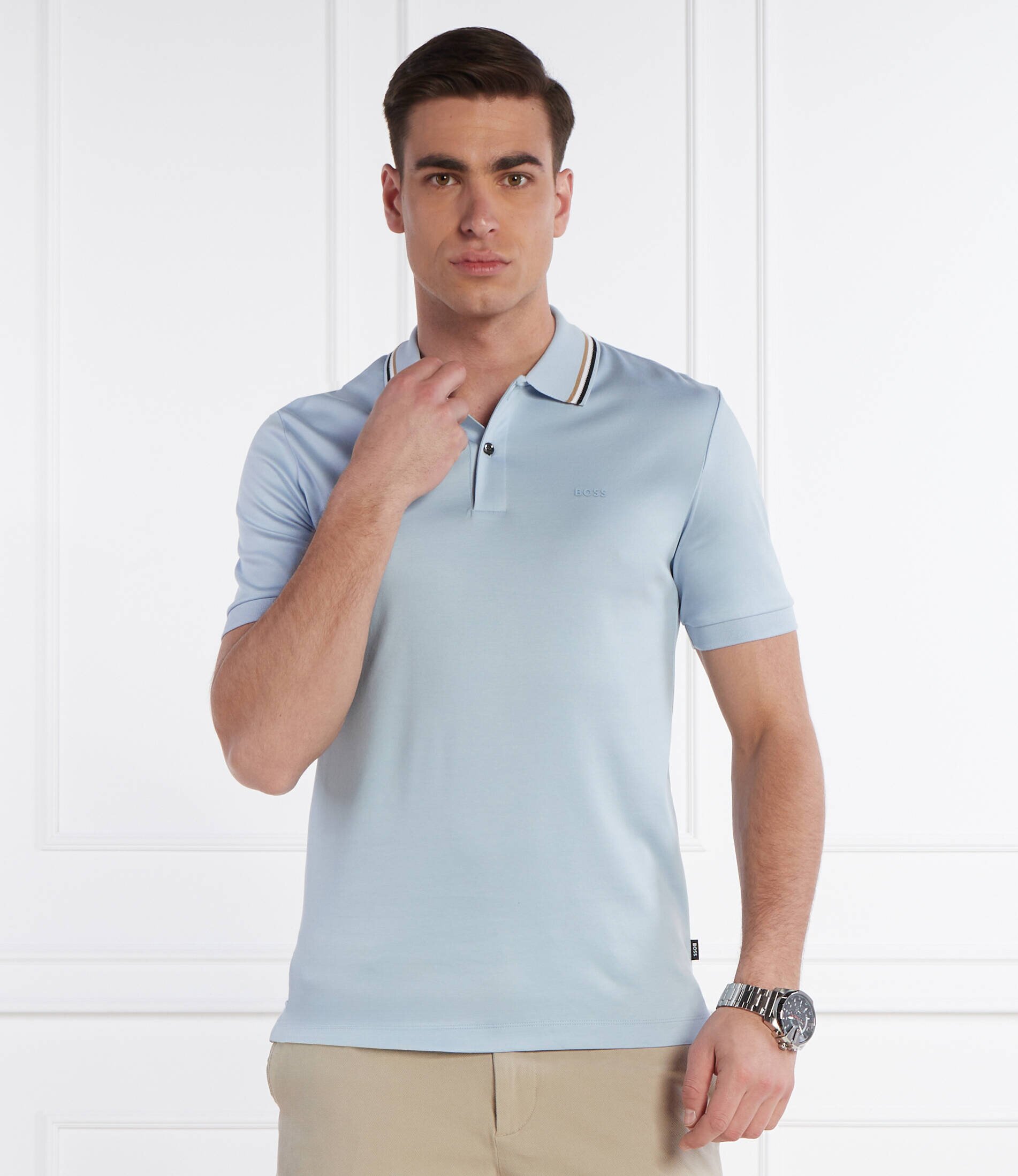 BOSS Black Polo Penrose 38 | Slim Fit