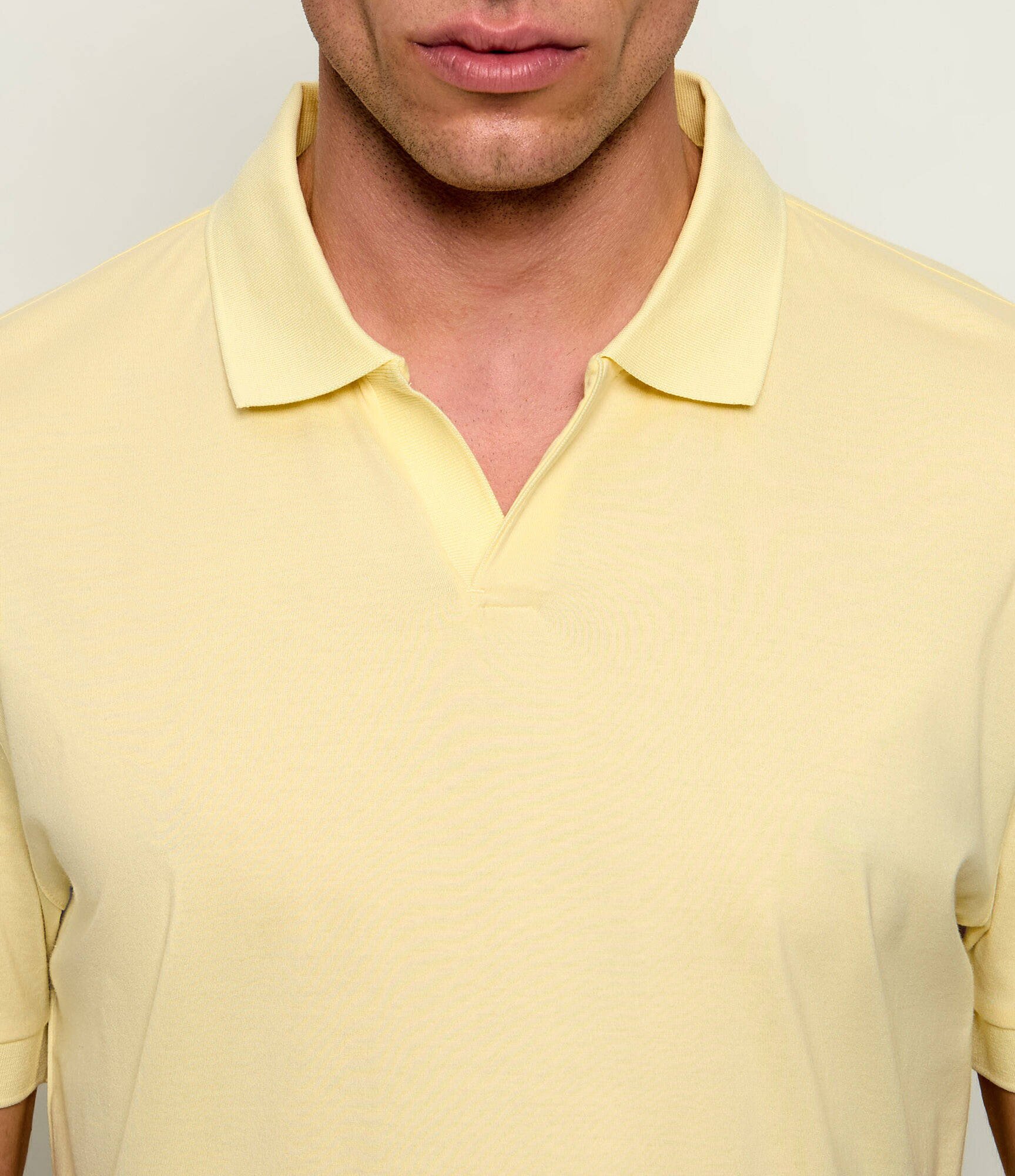 BOSS Black Polo Ponti 75_DB | BOSS X David Beckham | regular fit cu adaos de mătase