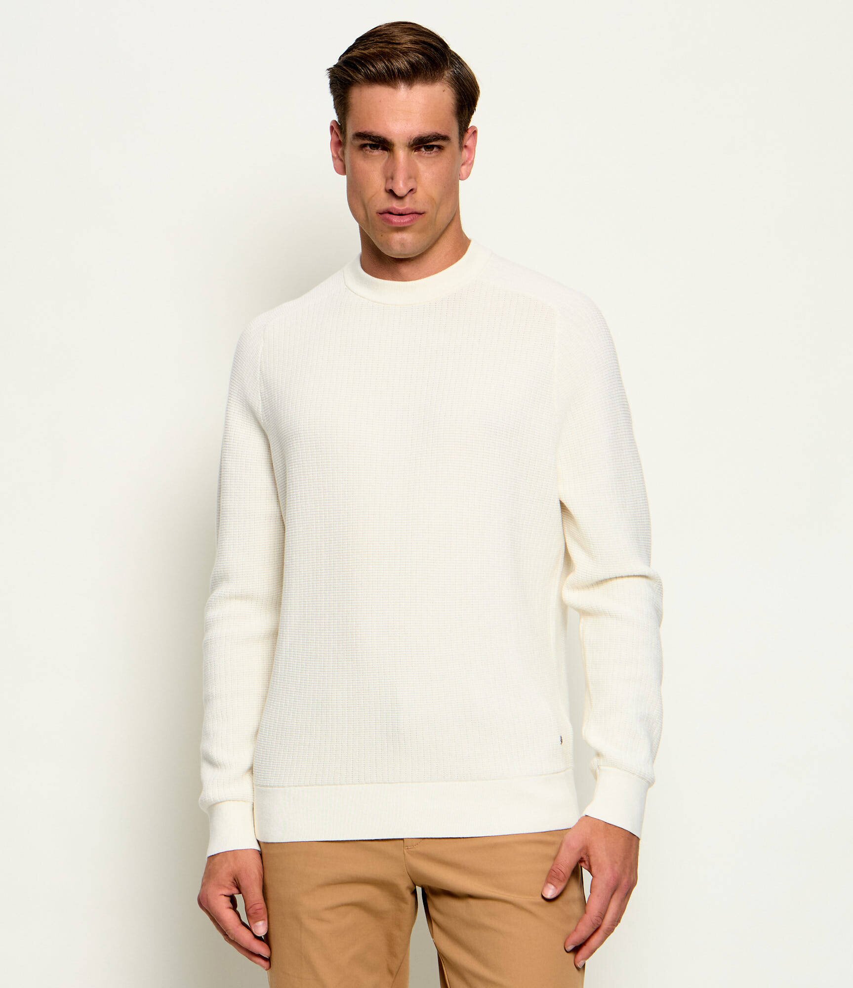 BOSS Black Pulover C-Lacerbo | regular fit cu adaos de lână