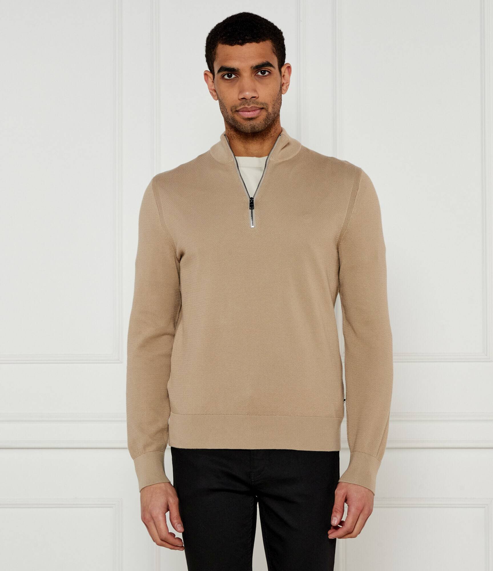 BOSS Black Pulover Ebrando-P | Regular Fit