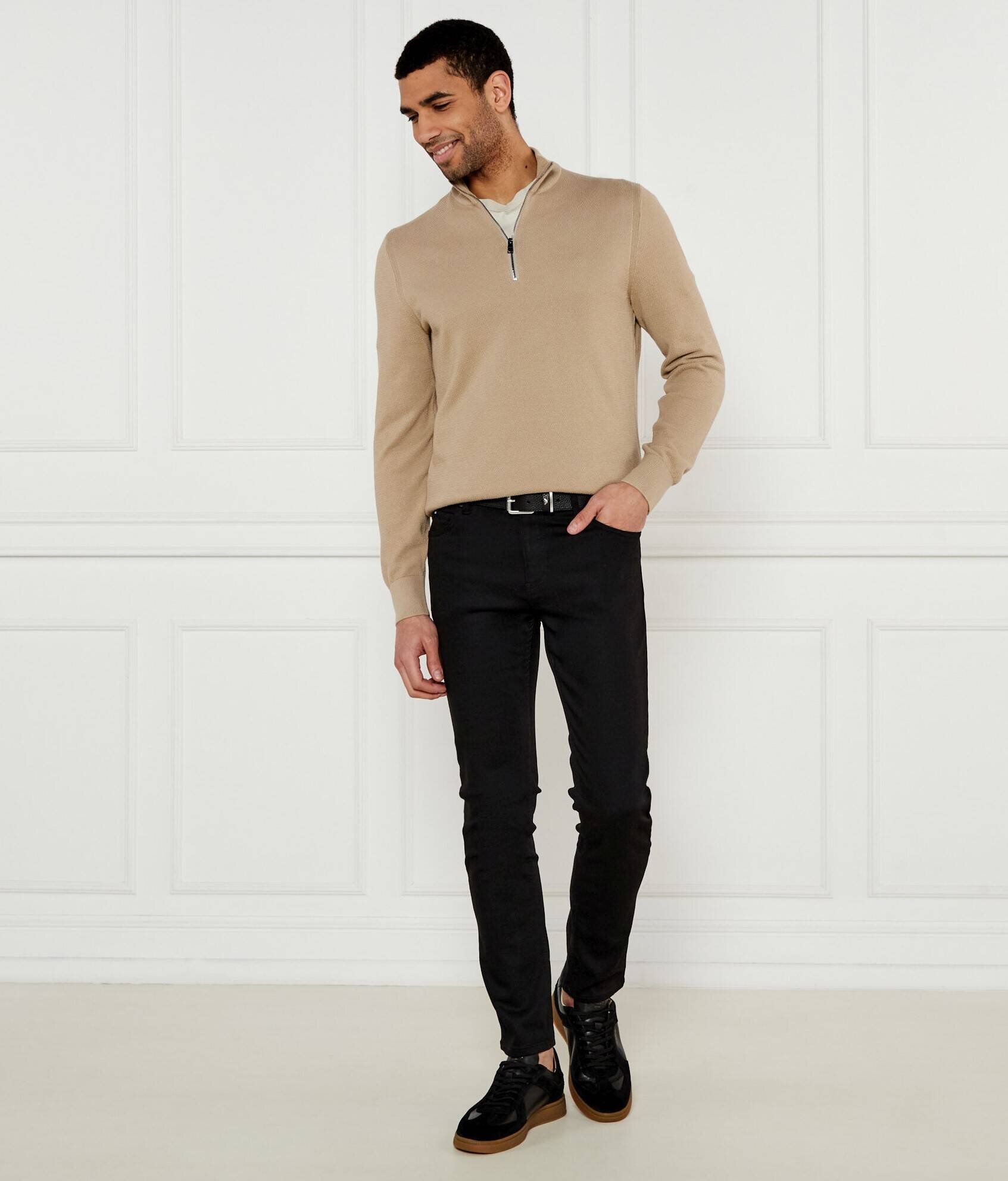 BOSS Black Pulover Ebrando-P | Regular Fit