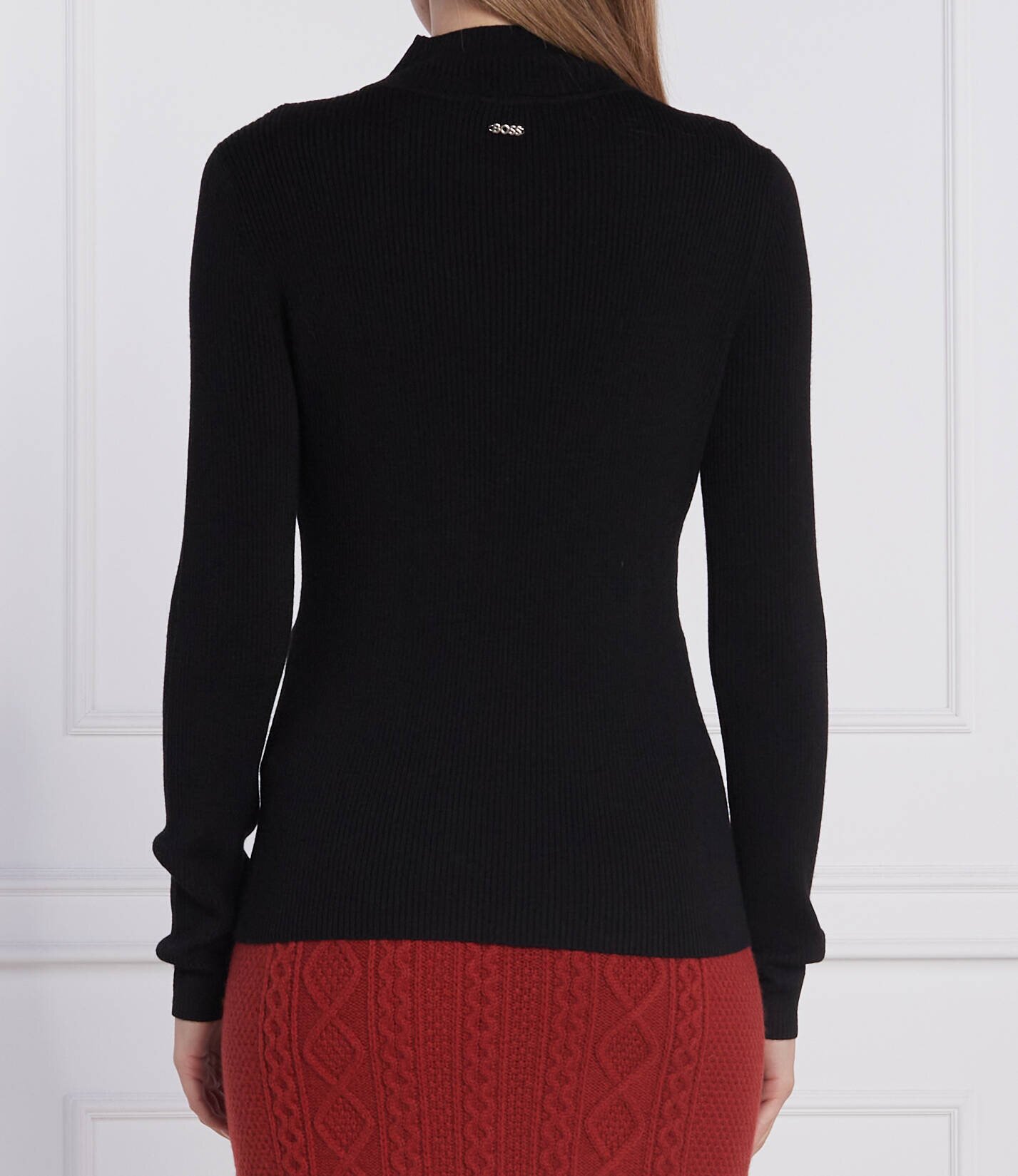 BOSS Black Pulover Fortney | Slim Fit cu adaos de lână