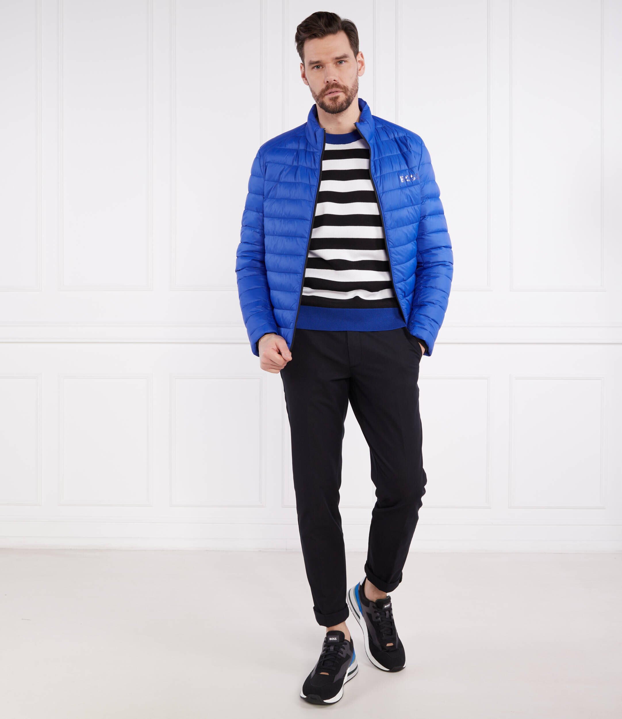 BOSS Black Pulover Girasole | Regular Fit