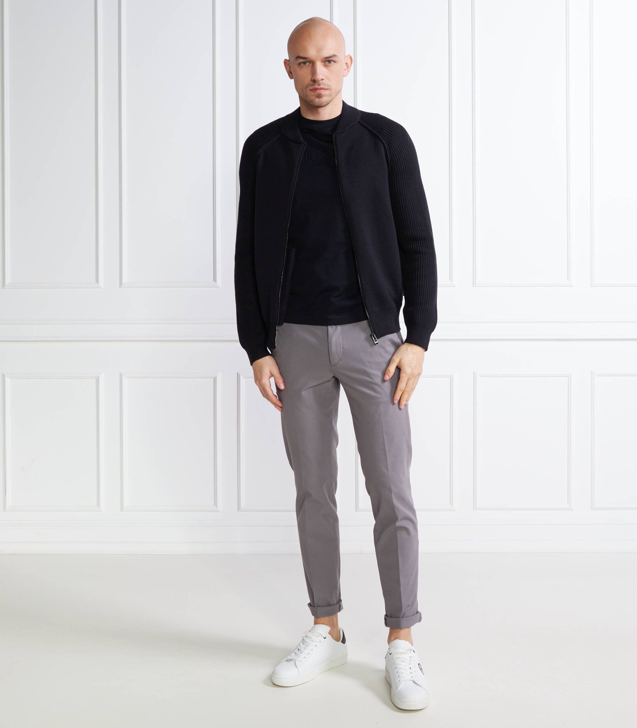 BOSS Black Pulover Grissino | Regular Fit cu adaos de lână