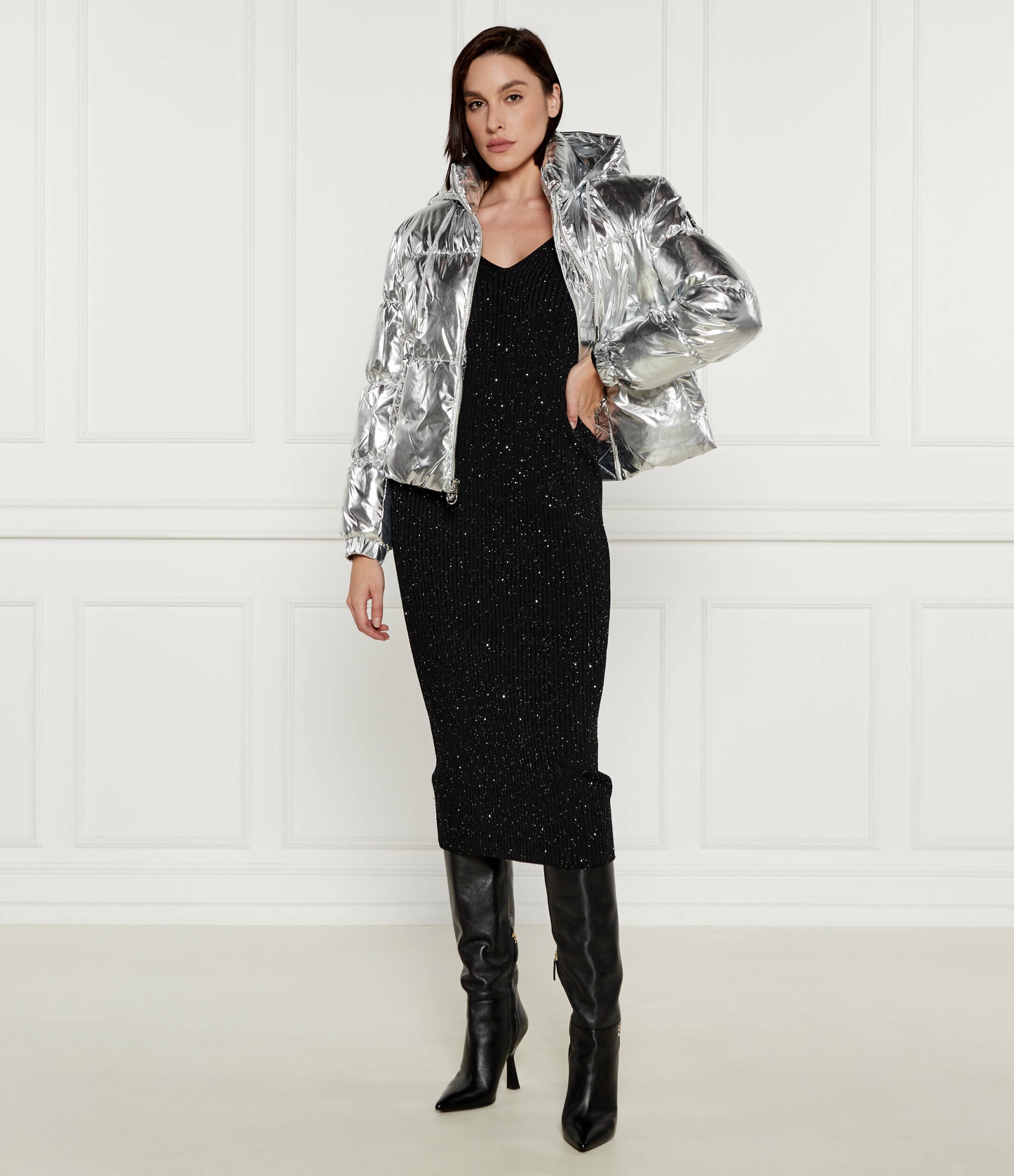 BOSS Black Rochie Ferima
