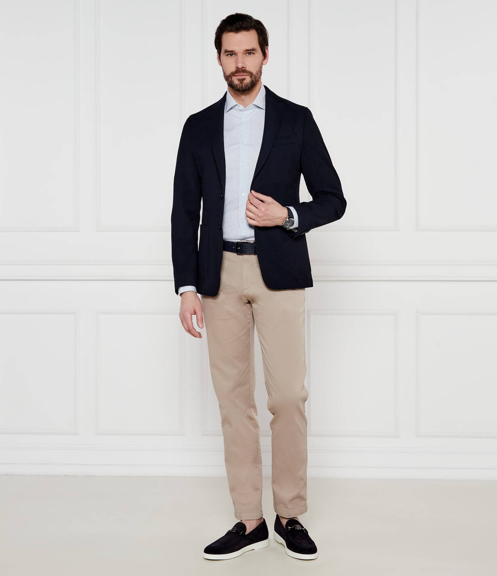 BOSS Black Sacou C-Hanry-233 | Slim Fit cu adaos de lână