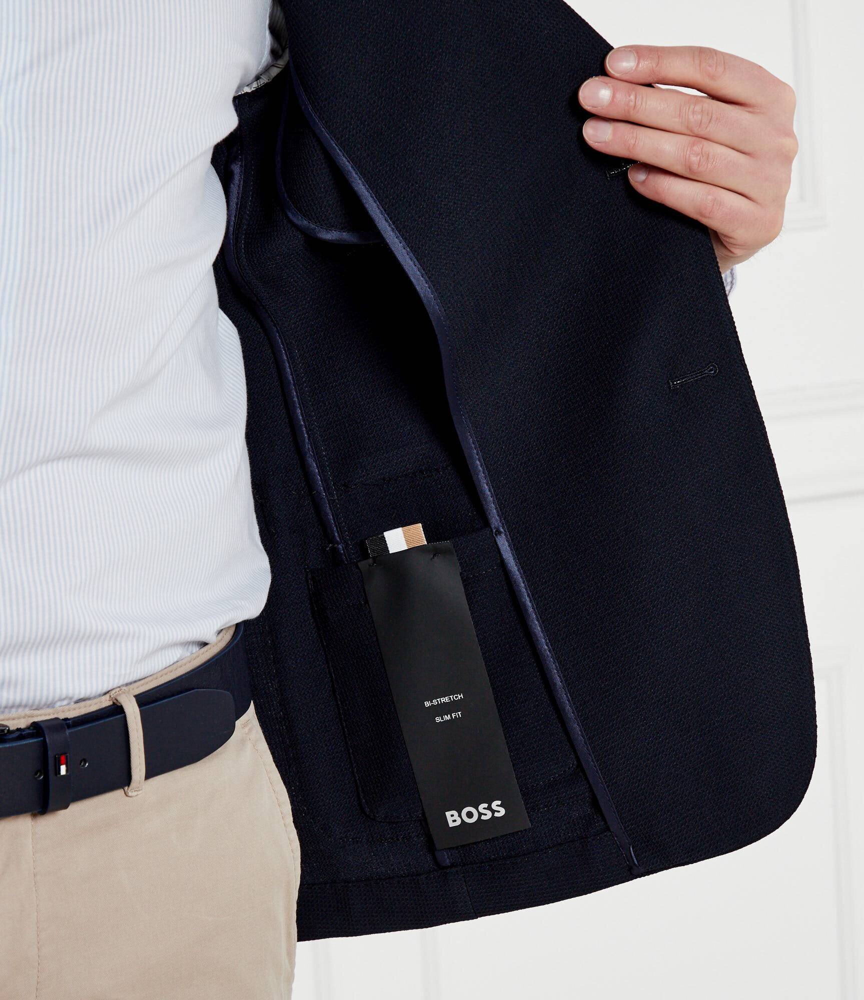 BOSS Black Sacou C-Hanry-233 | Slim Fit cu adaos de lână