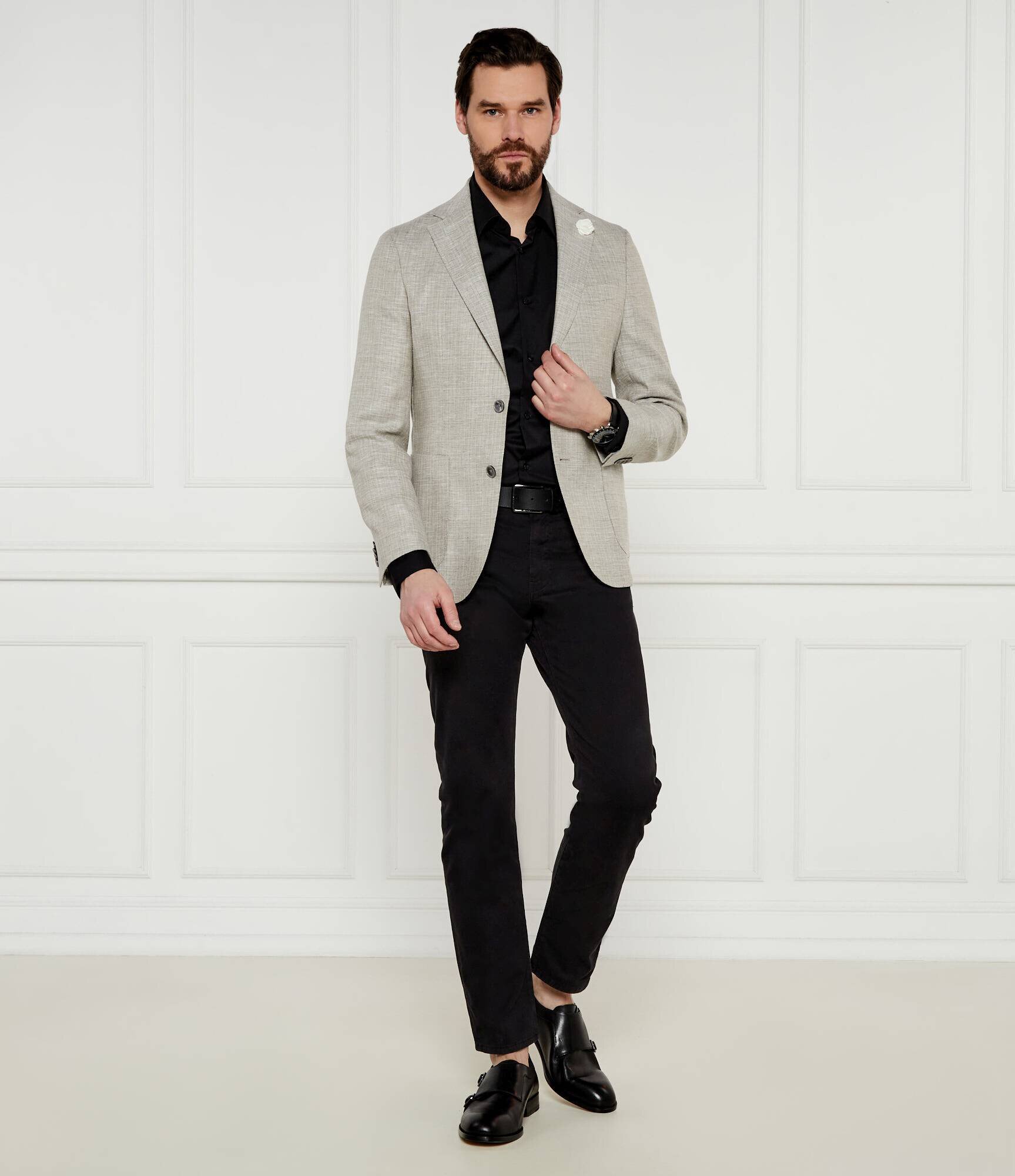 BOSS Black Sacou C-Hanry-252 | Slim Fit | cu adaos de in