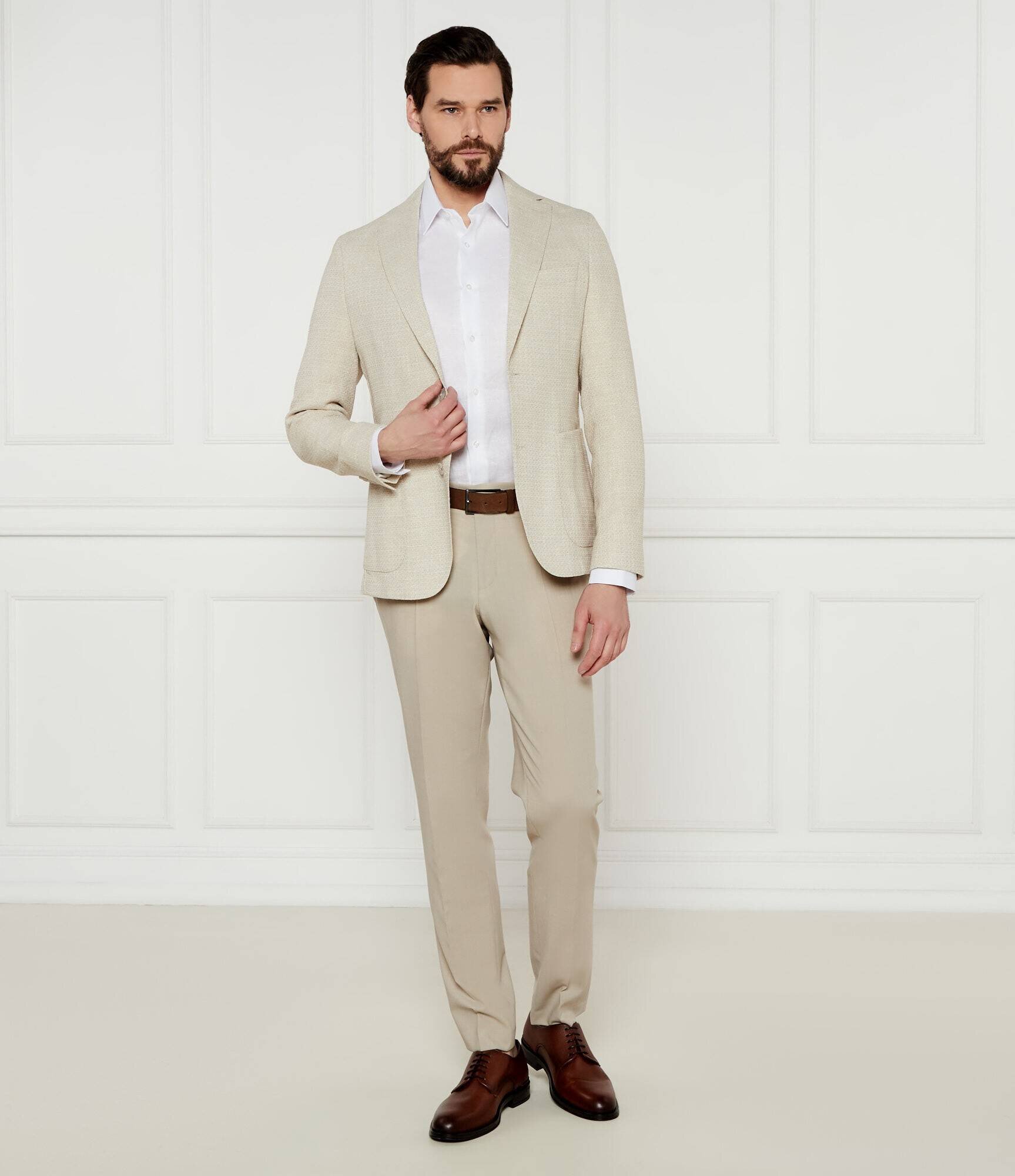 BOSS Black Sacou C-Hanry-252 | Slim Fit cu adaos de lână
