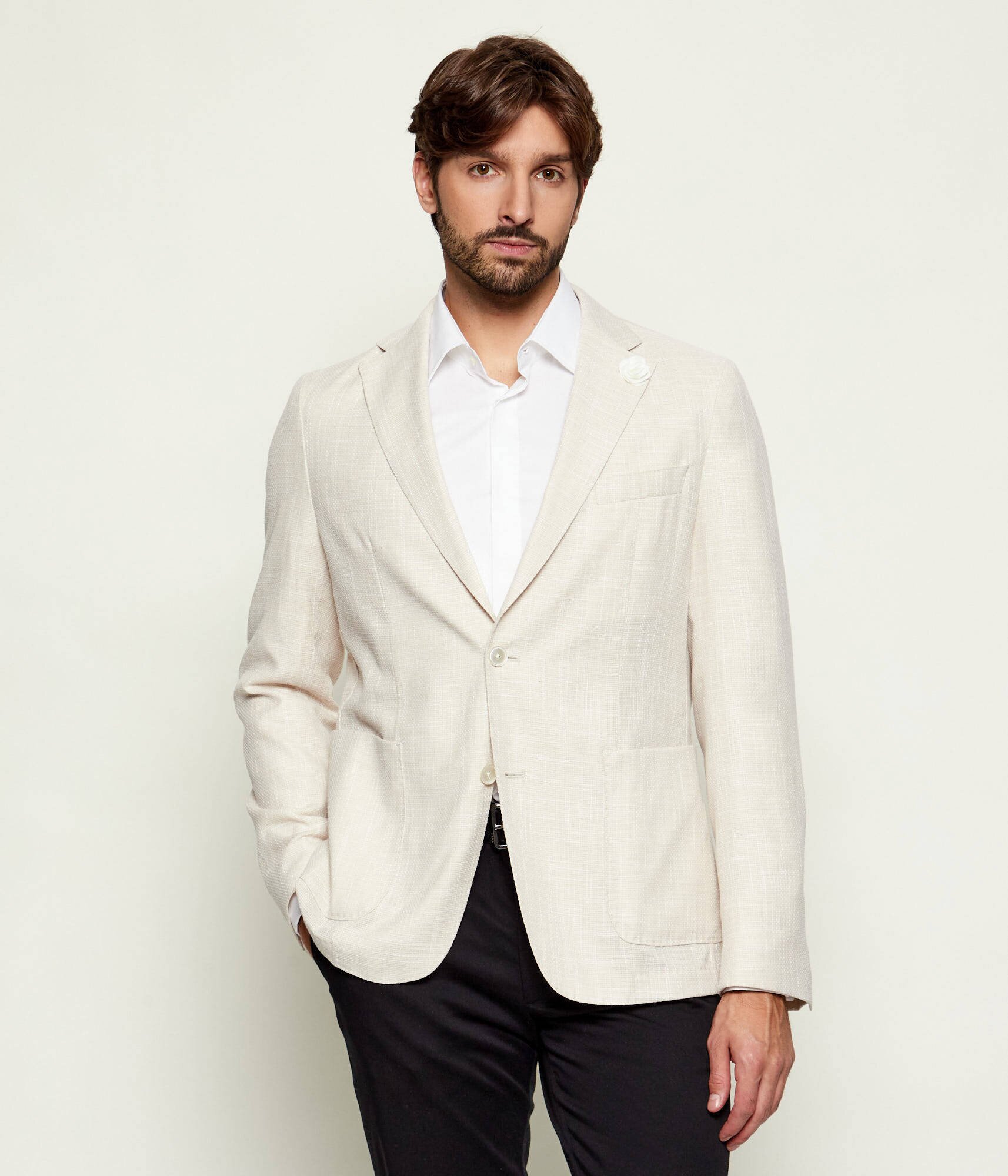 BOSS Black Sacou C-Hanry-252 | Slim Fit cu adaos de lână