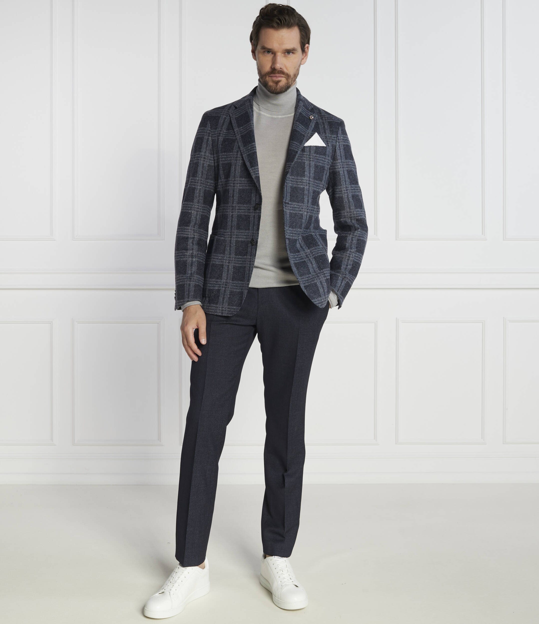 BOSS Black Sacou C-Hanry-J-233 | Slim Fit cu adaos de lână