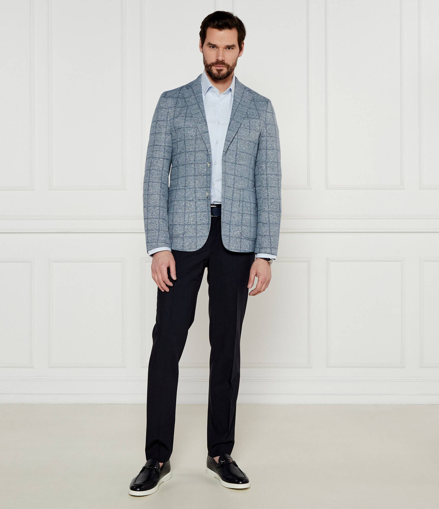 BOSS Black Sacou C-Hanry-J-252 | Slim Fit | cu adaos de in