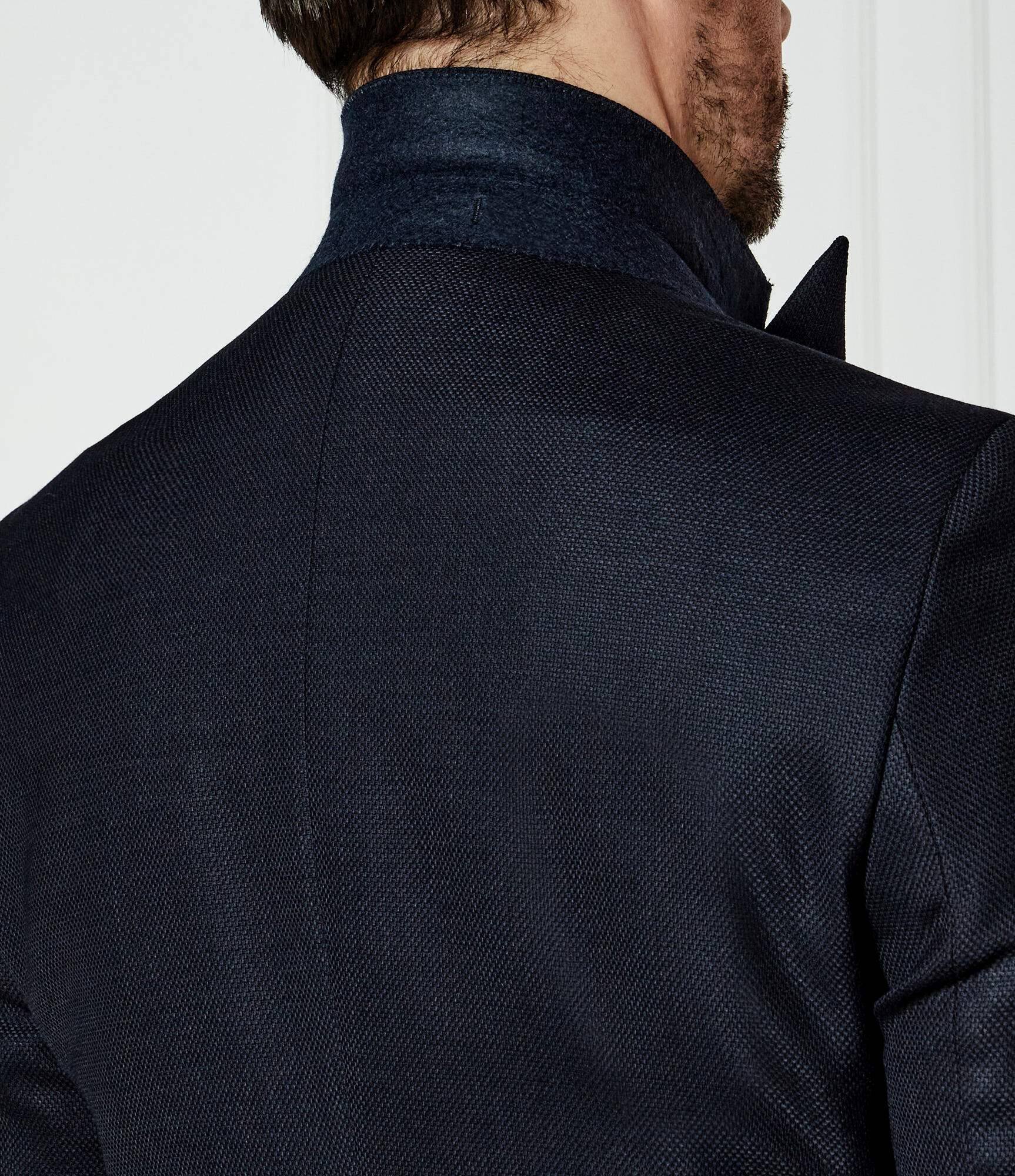 BOSS Black Sacou H-Houston-DB-243 | Slim Fit cu adaos de lână