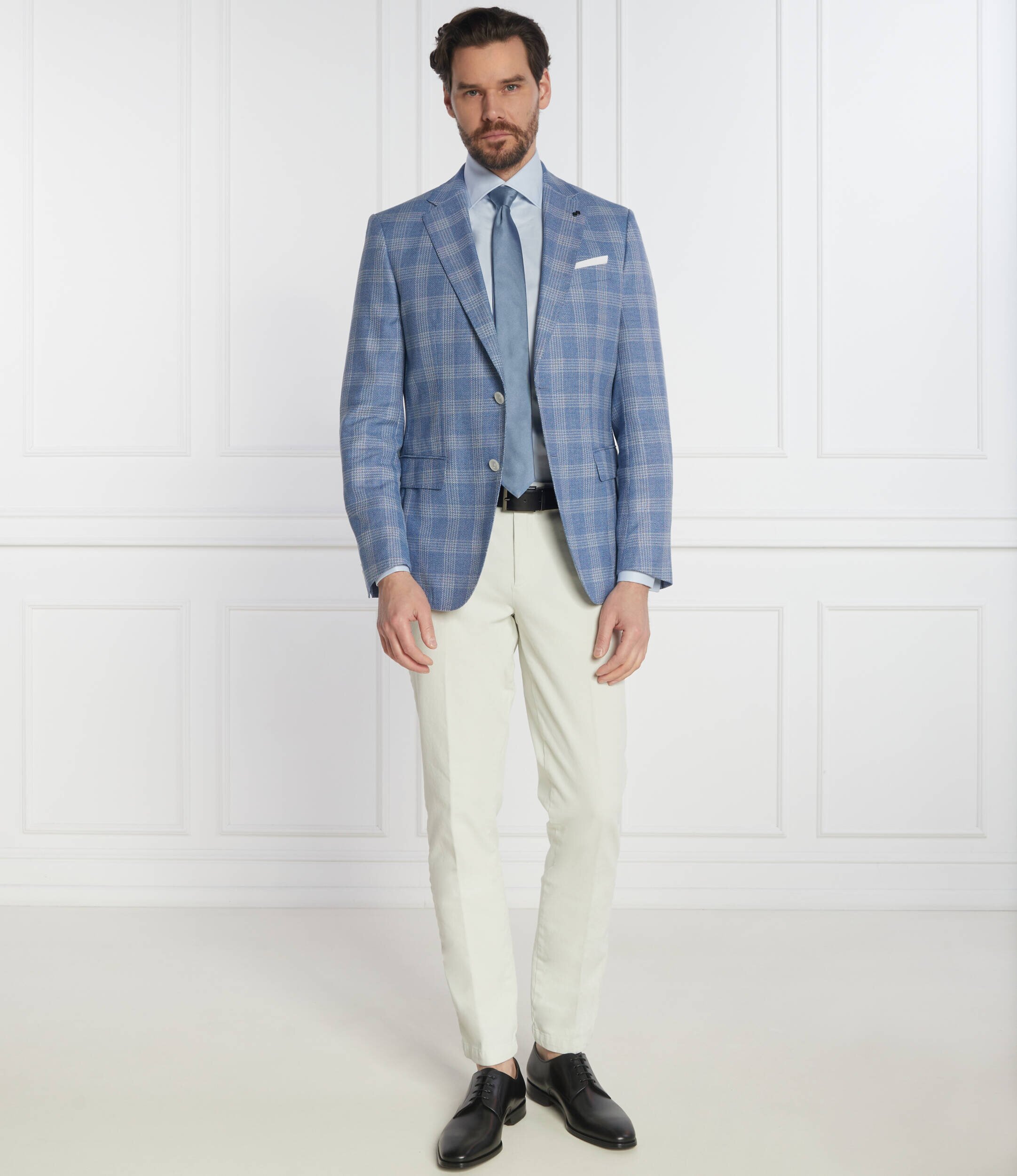 BOSS Black Sacou H-Hutson-233 | Slim Fit cu adaos de lână