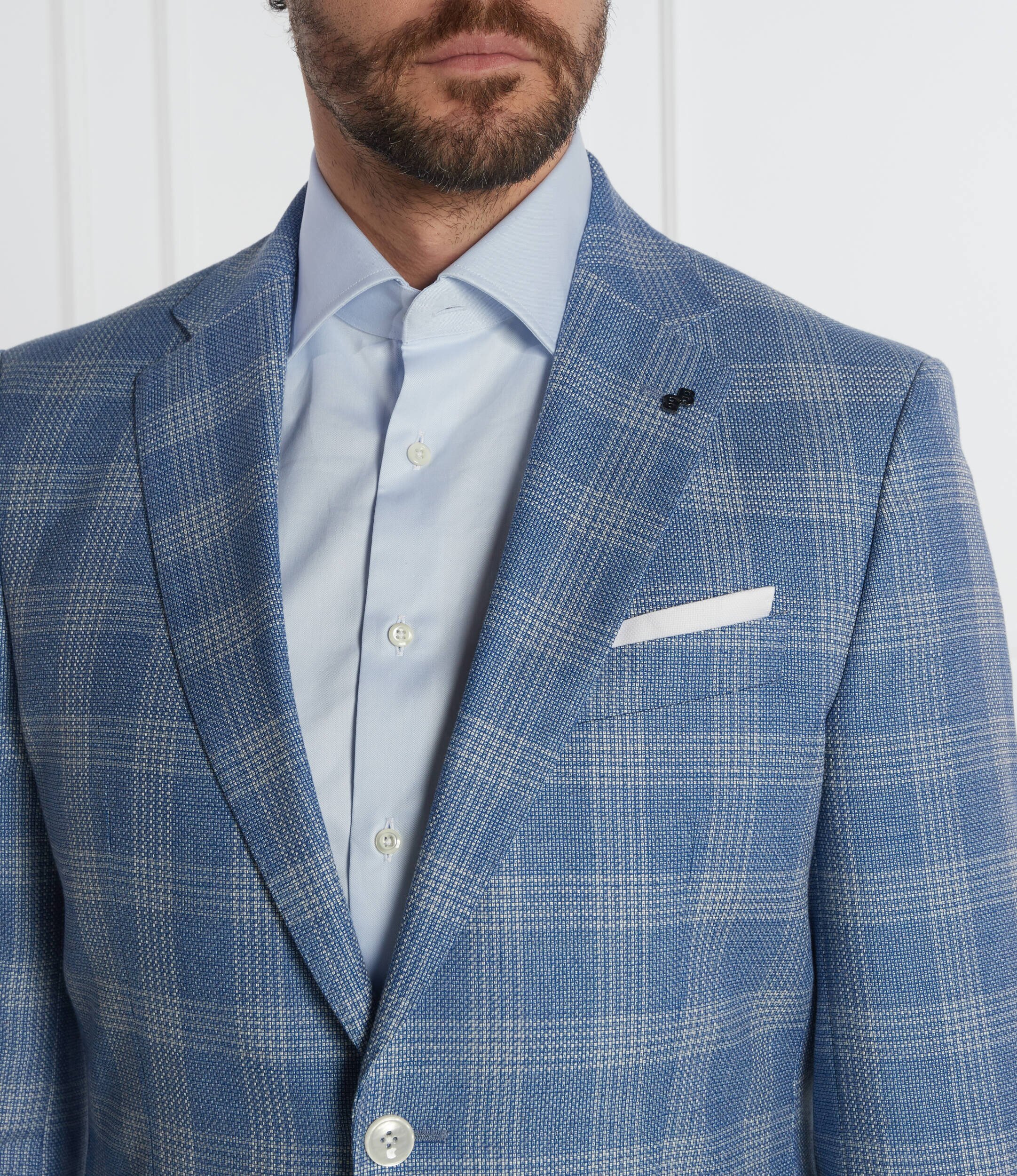 BOSS Black Sacou H-Hutson-233 | Slim Fit cu adaos de lână