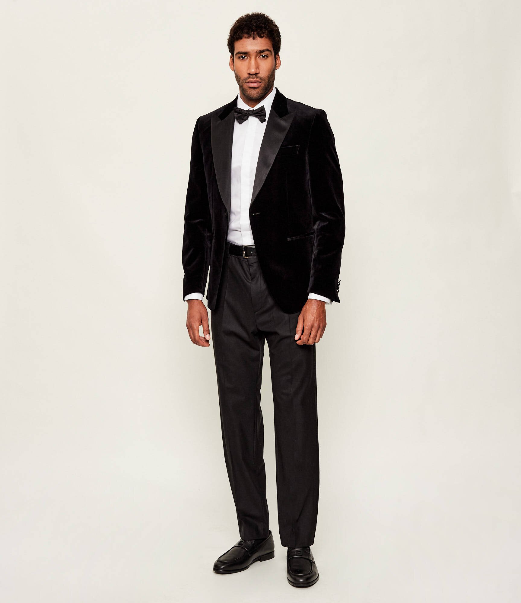 BOSS Black Sacou H-Hutson-Tux-254 | Slim Fit cu adaos de mătase