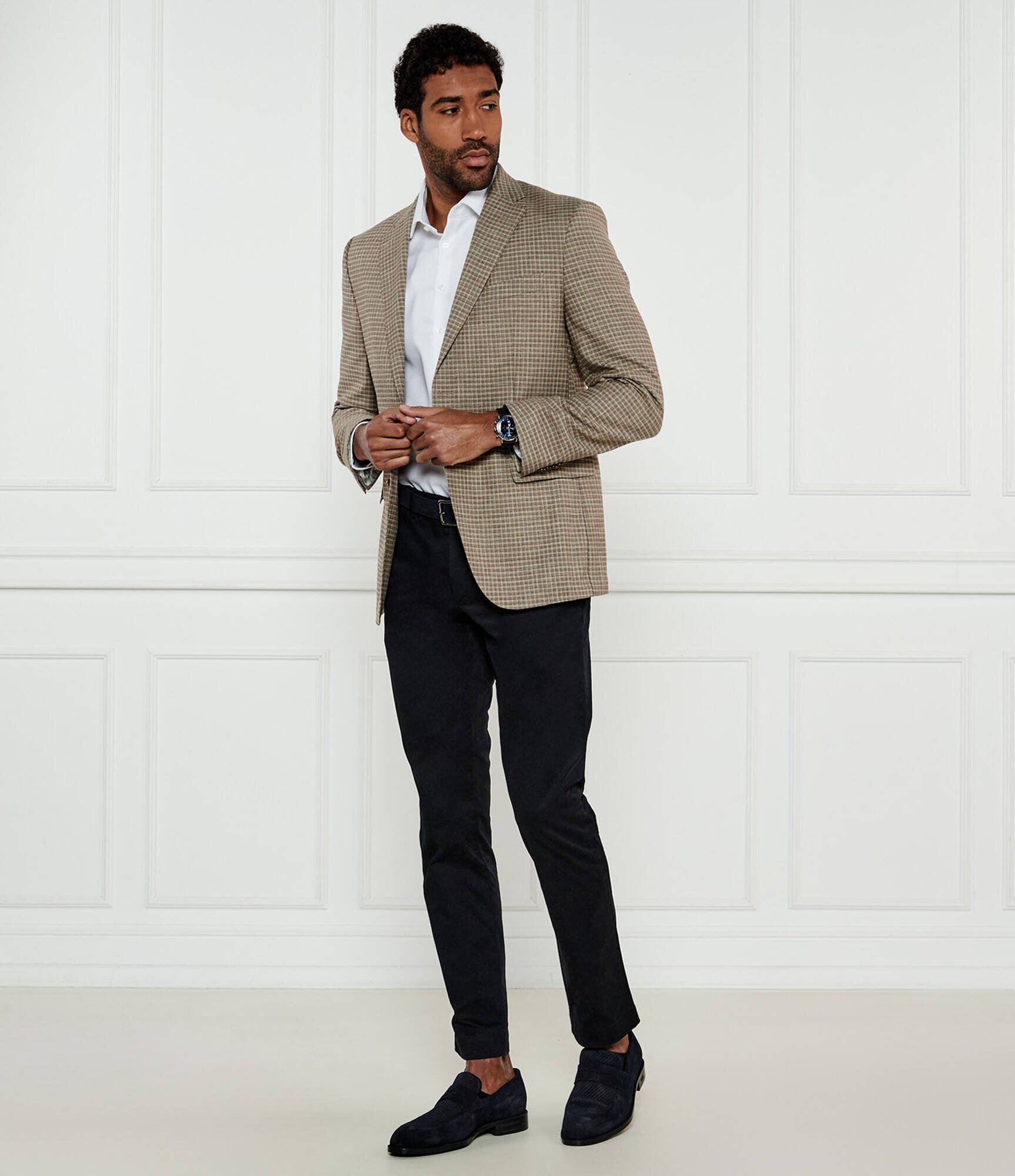 BOSS Black Sacou H-Janson-TP-251 | Regular Fit cu adaos de lână