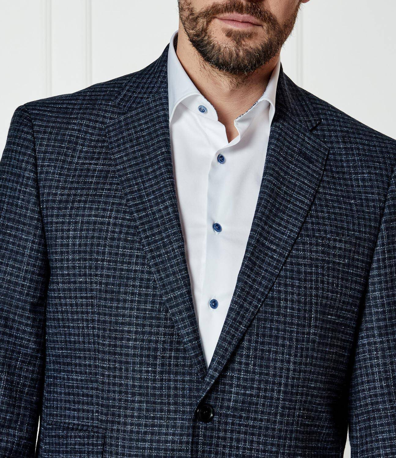 BOSS Black Sacou H-Janson-TP-251 | Regular Fit cu adaos de lână