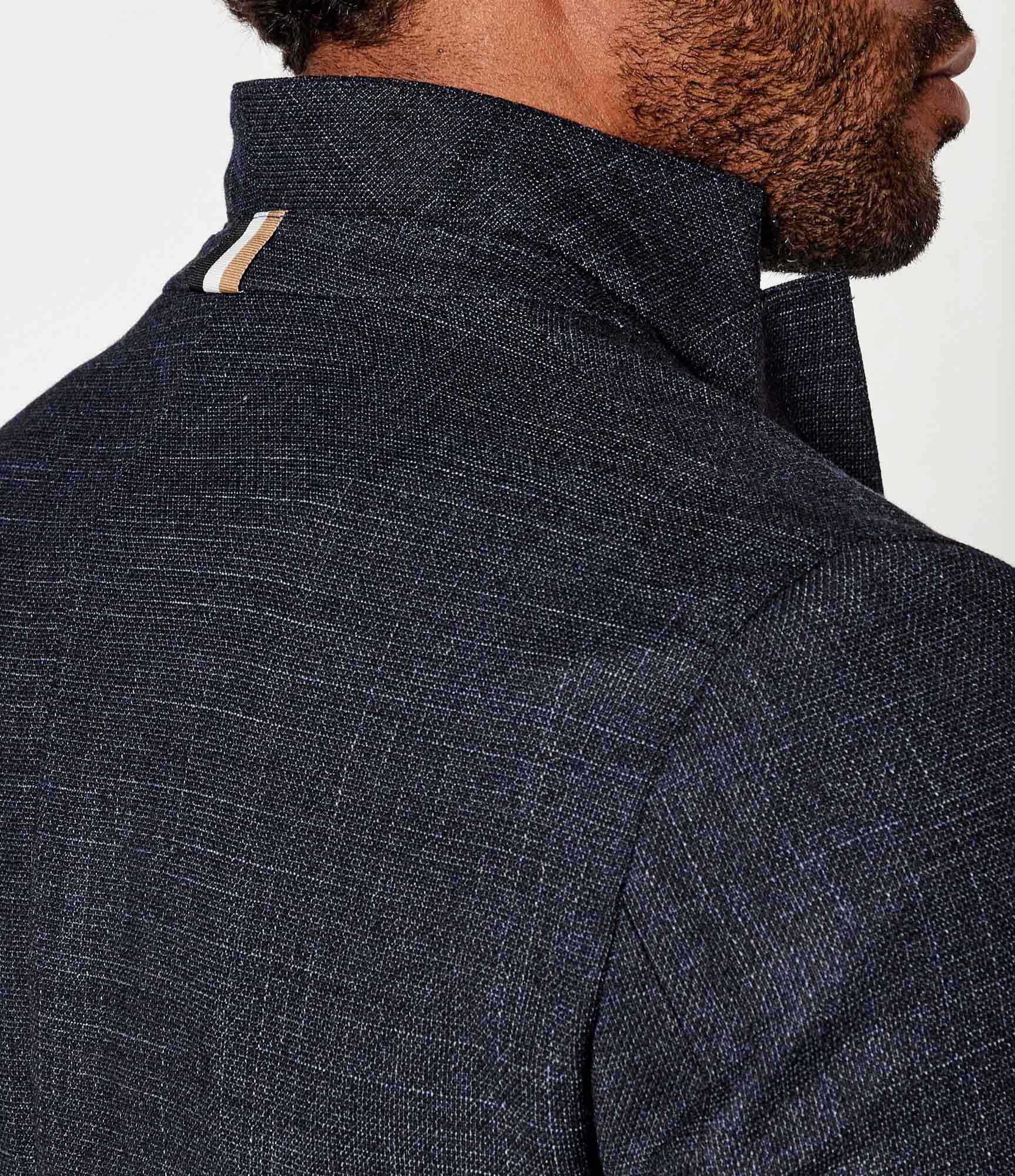 BOSS Black Sacou Hanry | Slim Fit cu adaos de lână