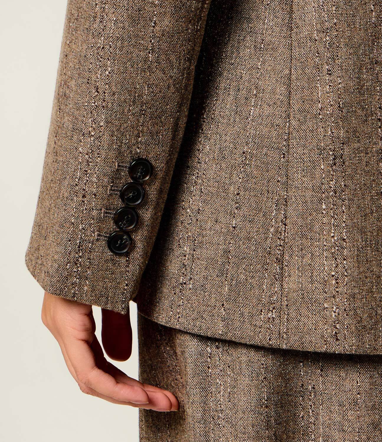 BOSS Black Sacou Jonahsa | Slim Fit cu adaos de lână