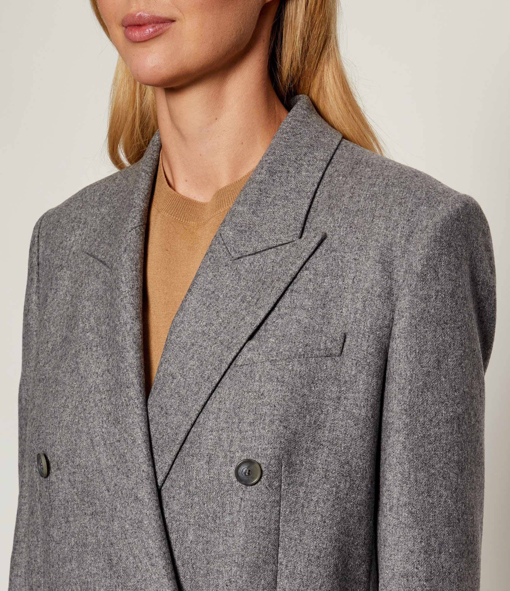 BOSS Black Sacou Jukana | regular fit cu adaos de lână