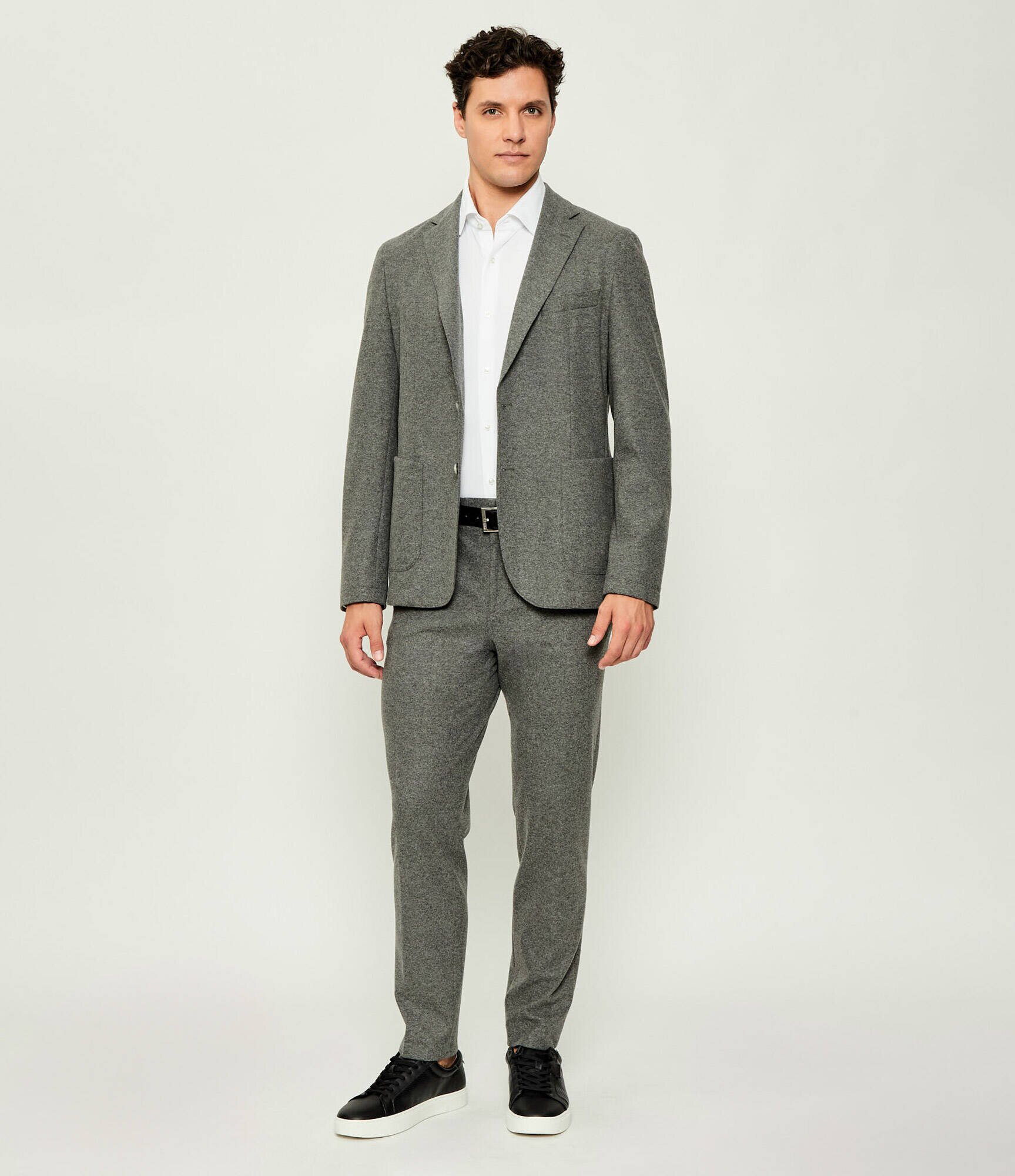 BOSS Black Sacou P-Hanry-J-WG-252 | Slim Fit cu adaos de lână