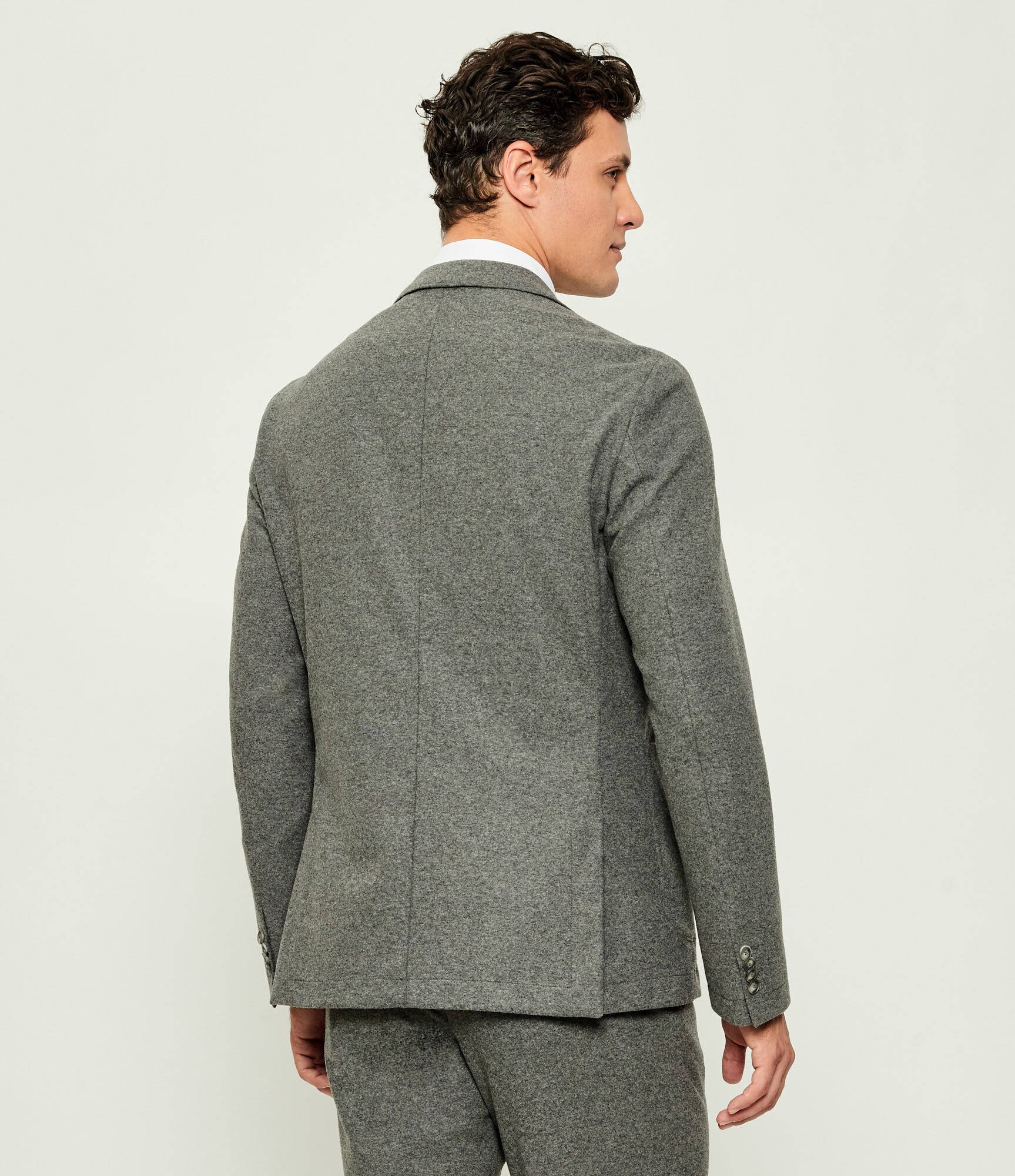 BOSS Black Sacou P-Hanry-J-WG-252 | Slim Fit cu adaos de lână