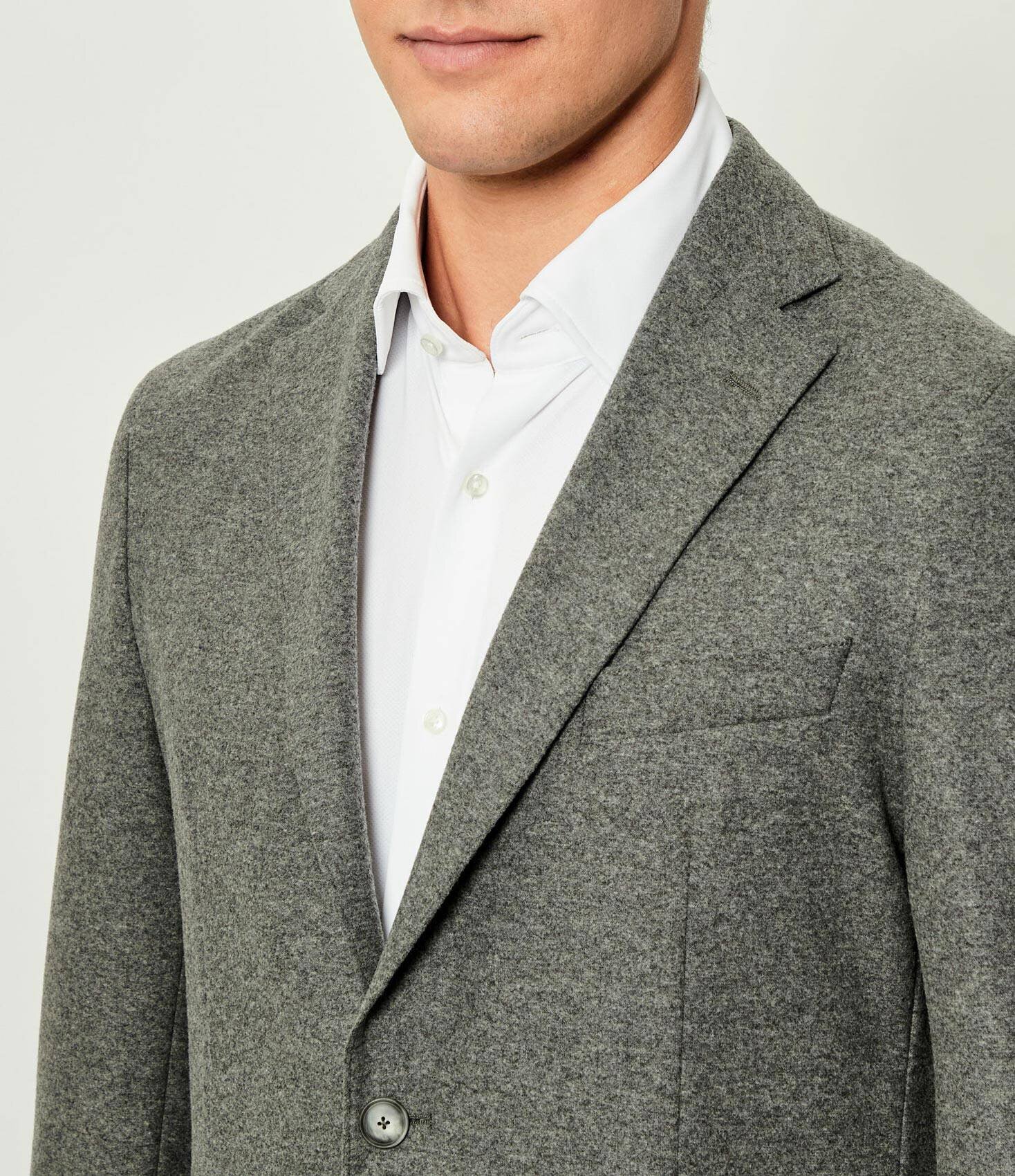 BOSS Black Sacou P-Hanry-J-WG-252 | Slim Fit cu adaos de lână