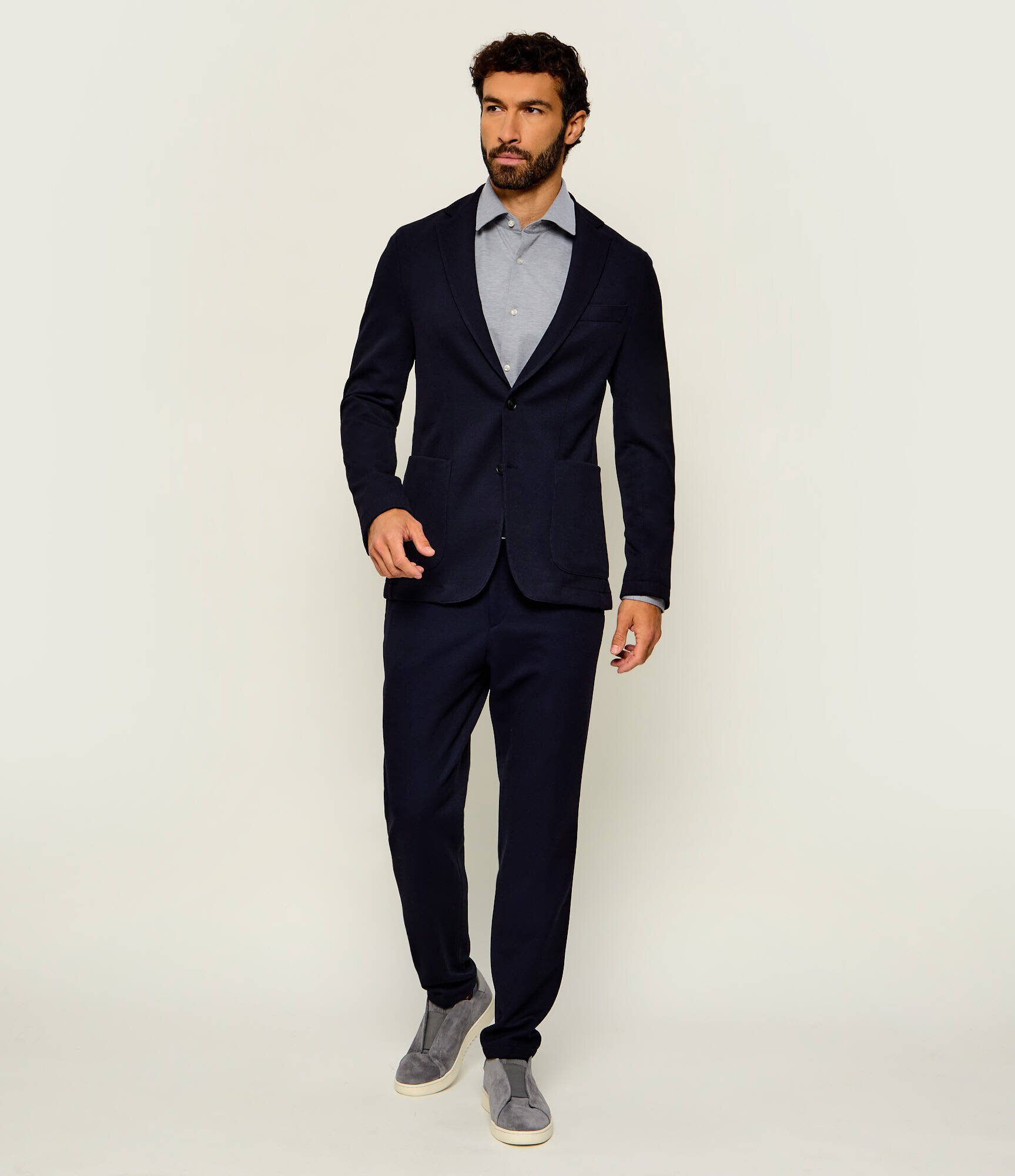 BOSS Black Sacou P-Hanry-J-WG-264 | Slim Fit cu adaos de lână