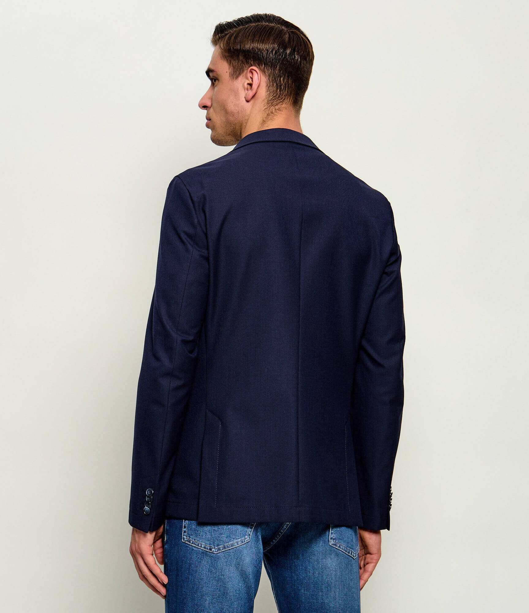 BOSS Black Sacou P-Hanry-WG-253 | Slim Fit cu adaos de lână