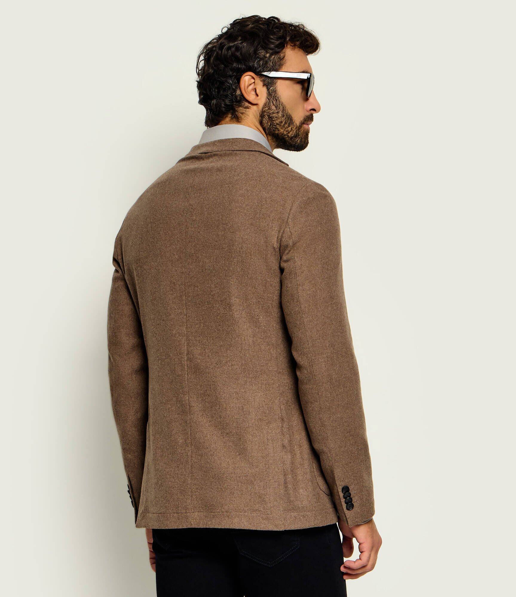 BOSS Black Sacou P-Hanry-WG-264 | Slim Fit cu adaos de lână