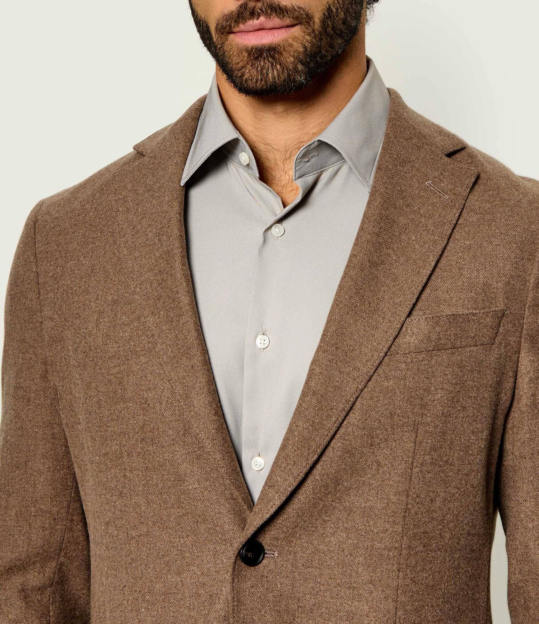 BOSS Black Sacou P-Hanry-WG-264 | Slim Fit cu adaos de lână