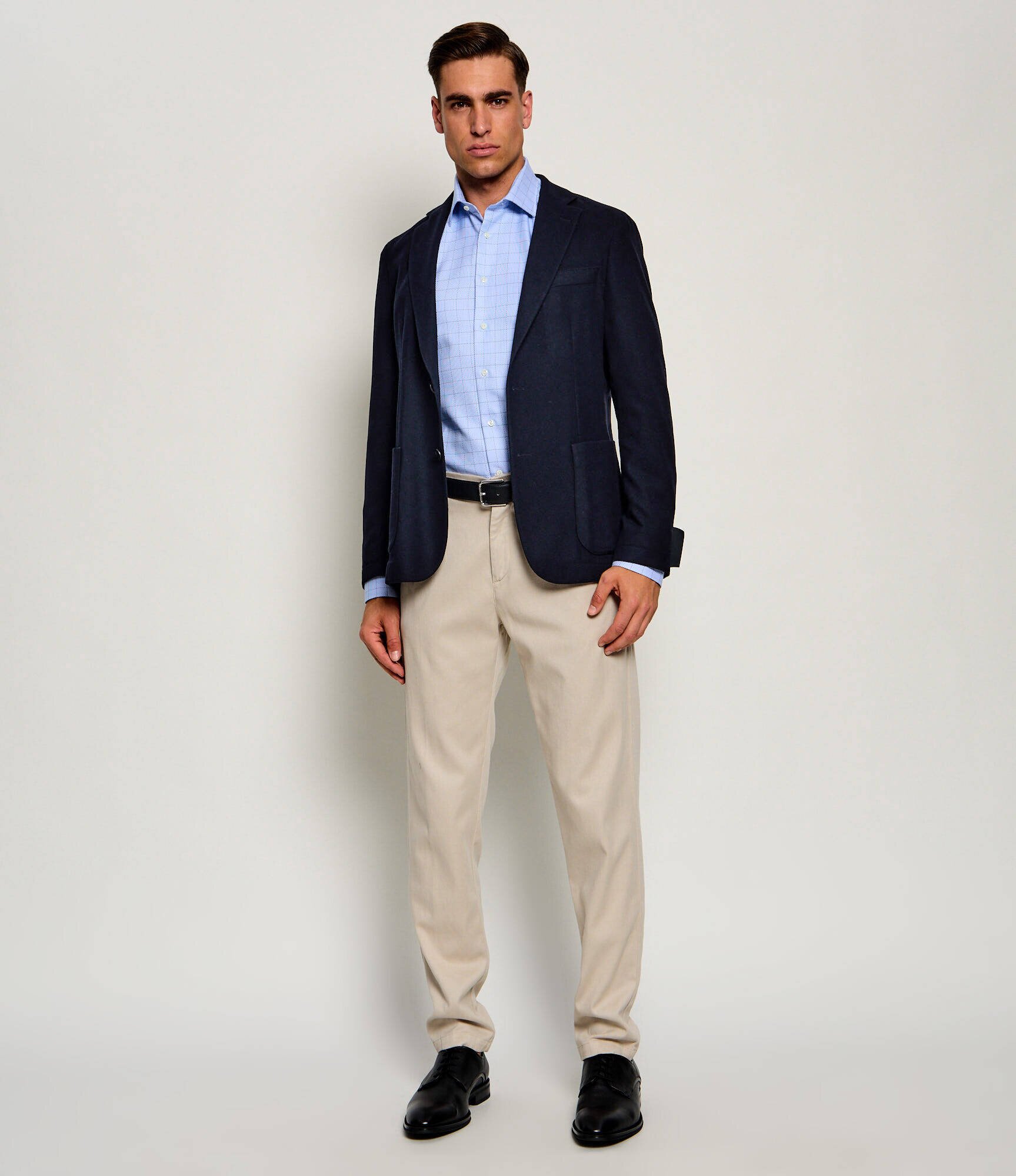BOSS Black Sacou P-Hanry-WG-264 | Slim Fit cu adaos de lână