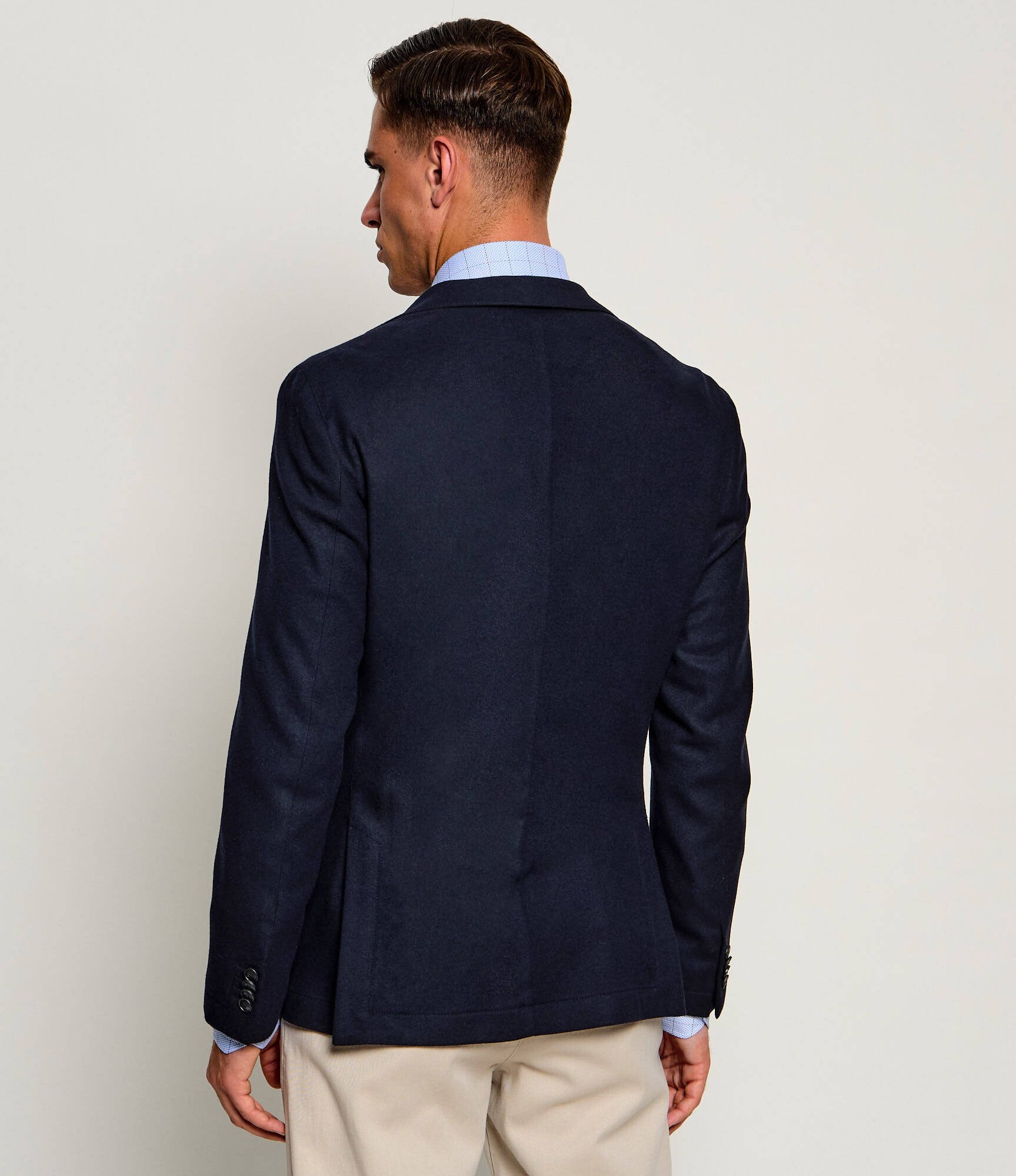 BOSS Black Sacou P-Hanry-WG-264 | Slim Fit cu adaos de lână