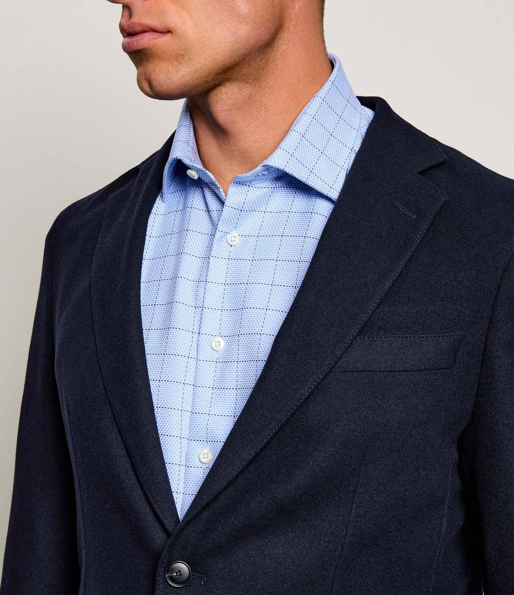 BOSS Black Sacou P-Hanry-WG-264 | Slim Fit cu adaos de lână