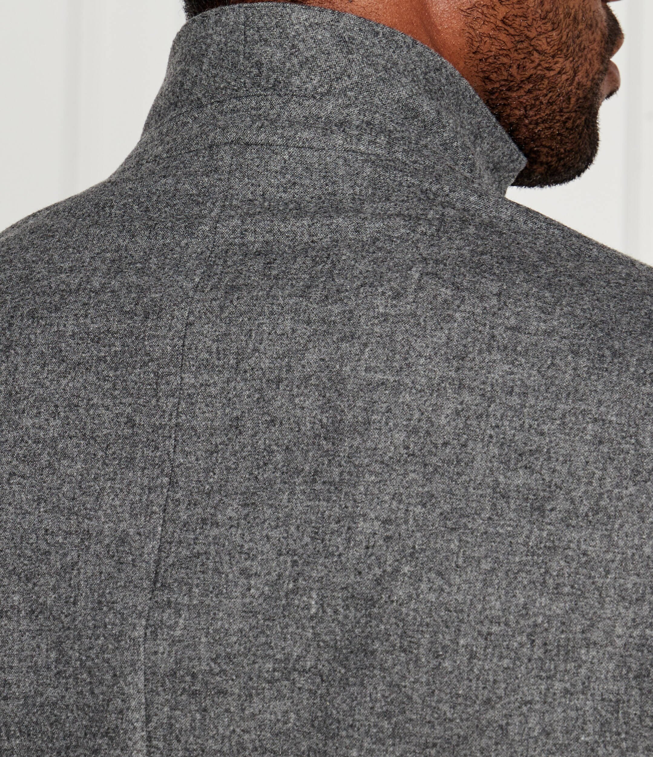 BOSS Black Sacou | Slim Fit cu adaos de lână