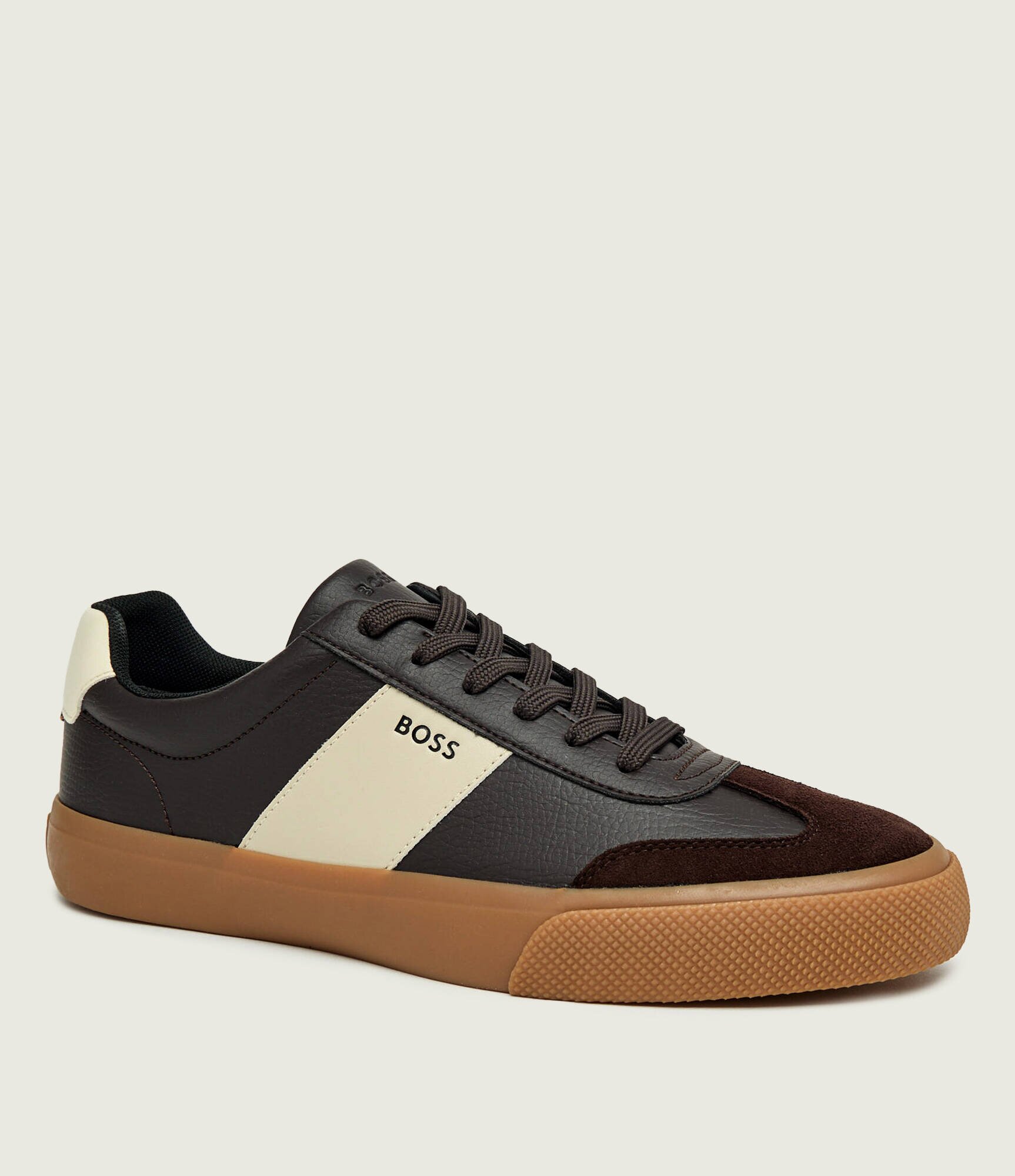 BOSS Black Sneakers Aiden_Tenn_sdgpup | piele întoarsă