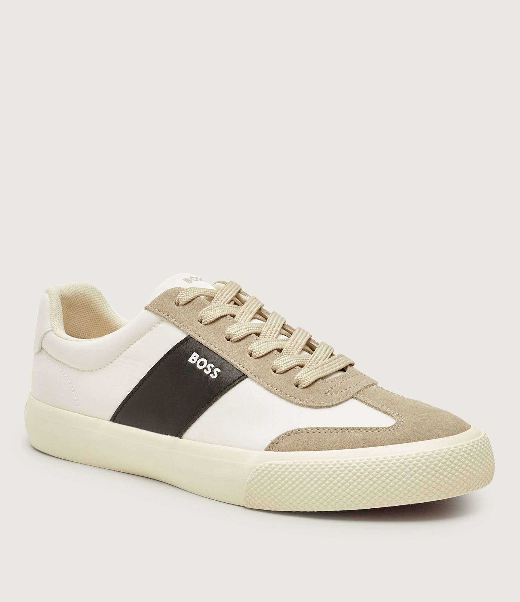 BOSS Black Sneakers Aiden_Tenn_sdnypu | piele întoarsă