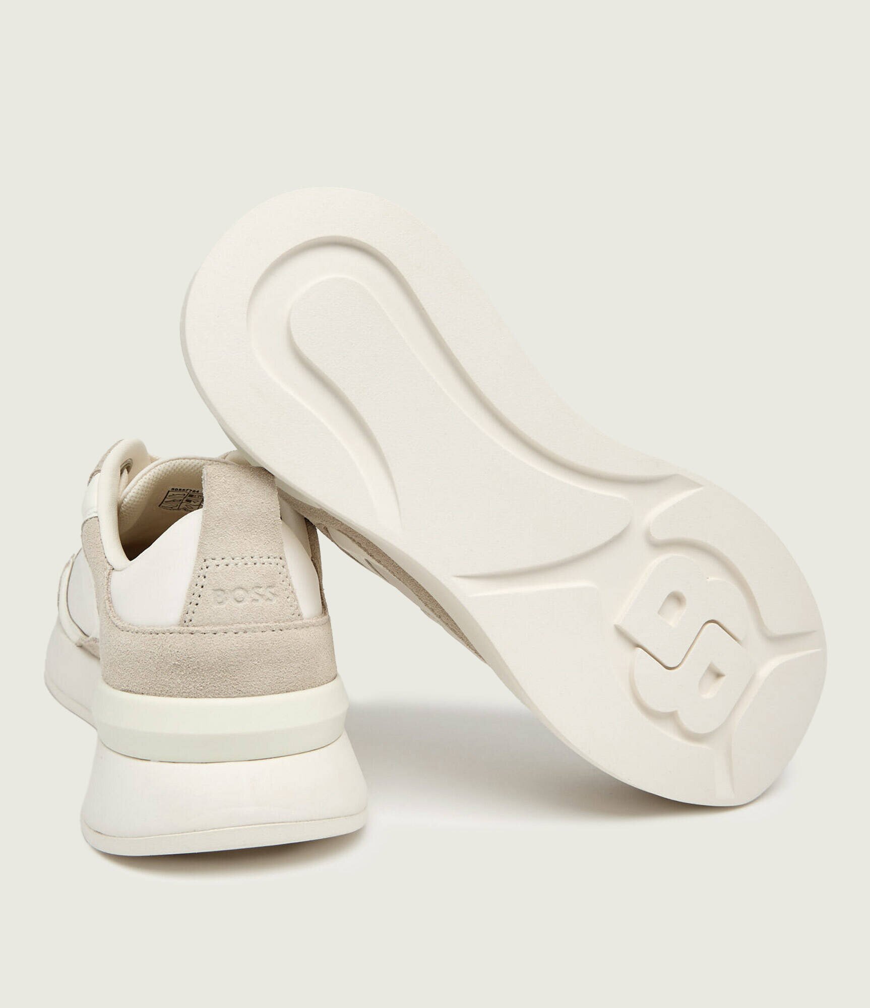 BOSS Black Sneakers B Icon_Runn_sdny1 | piele întoarsă