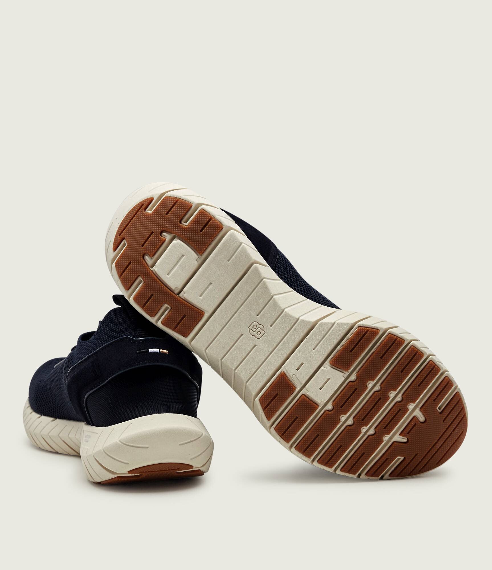 BOSS Black Sneakers BOSS-MOTION_Slon_kns | piele întoarsă