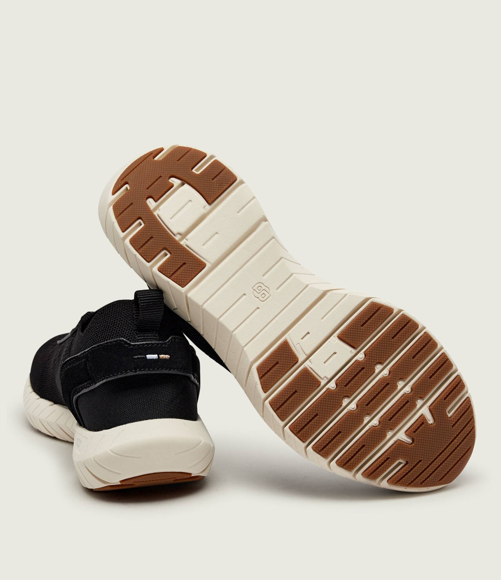 BOSS Black Sneakers Boss-Motion_Slon_kns | piele întoarsă