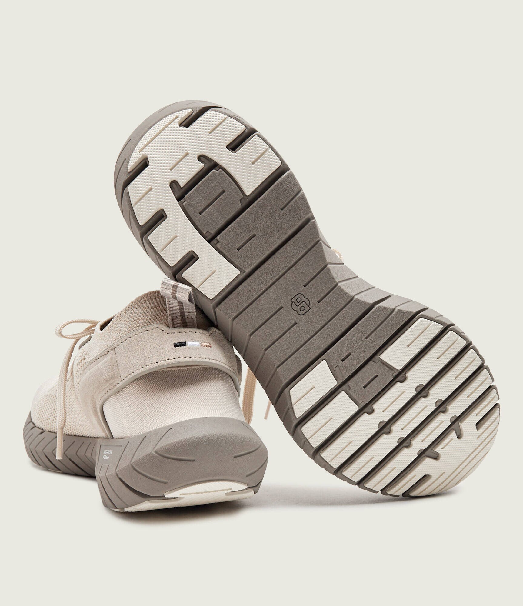 BOSS Black Sneakers BOSS-MOTION_Slon_kns | piele întoarsă